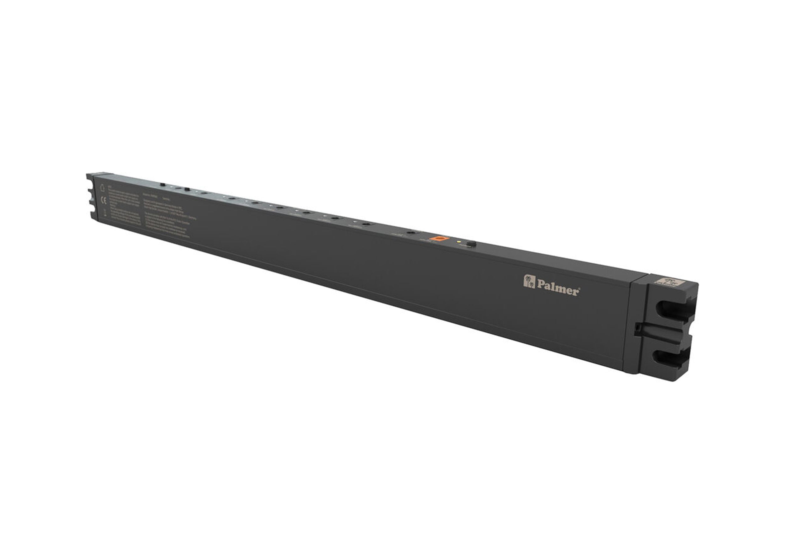 PLAMER PPEDALBAY60PB Pedal Board with Integrated Power Supply by Palmer