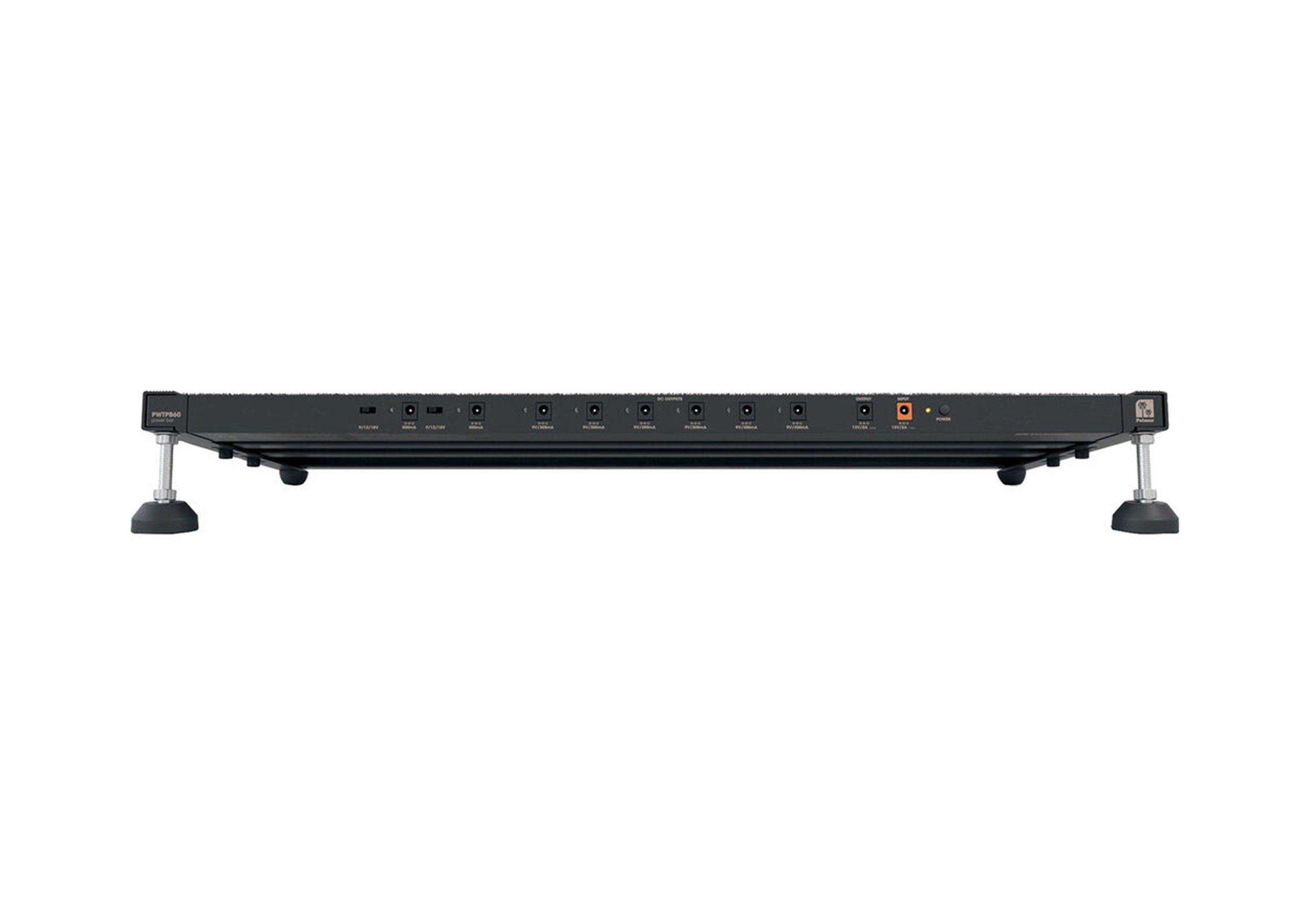 PLAMER PPEDALBAY60PB Pedal Board with Integrated Power Supply by Palmer