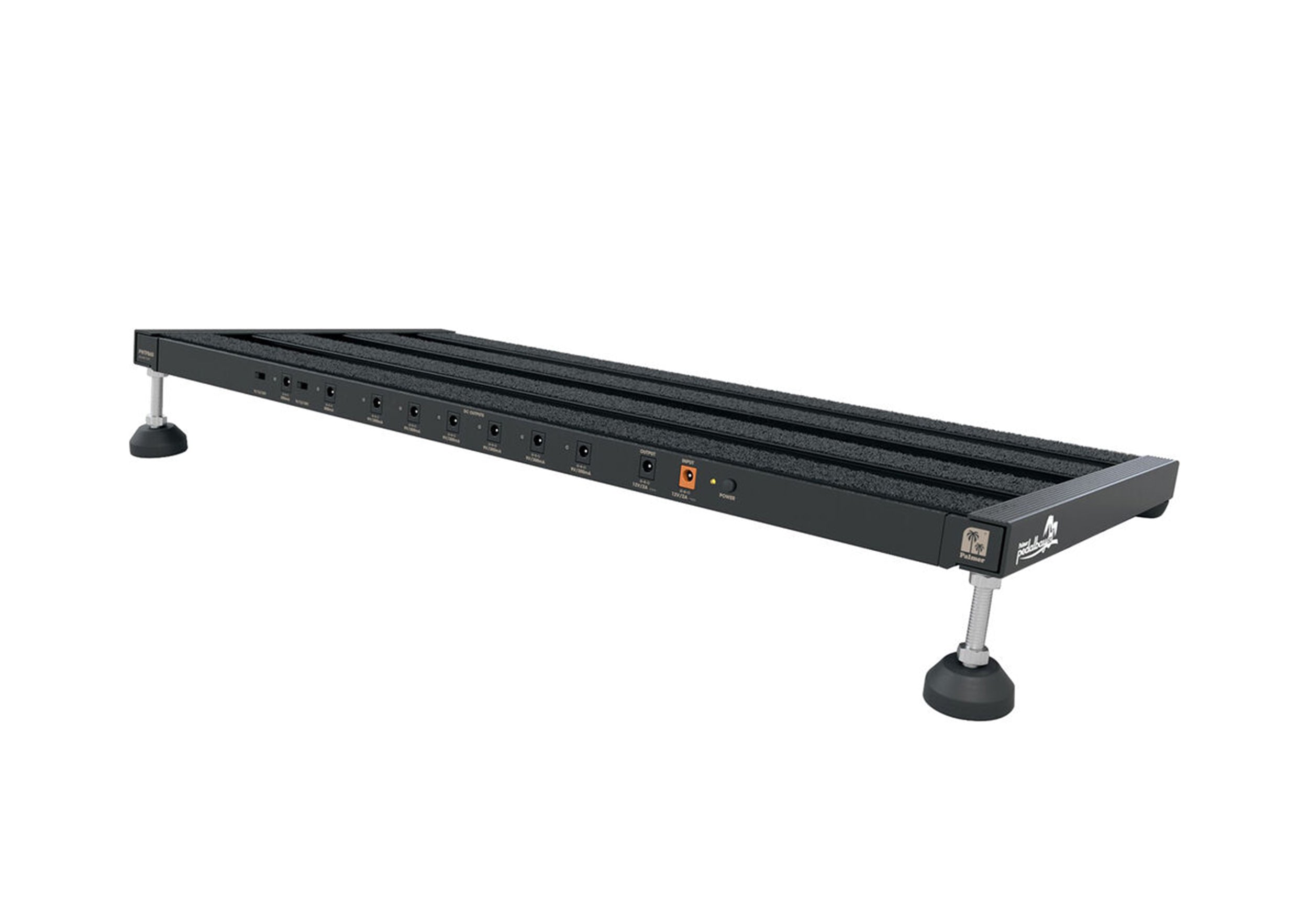 PLAMER PPEDALBAY60PB Pedal Board with Integrated Power Supply by Palmer