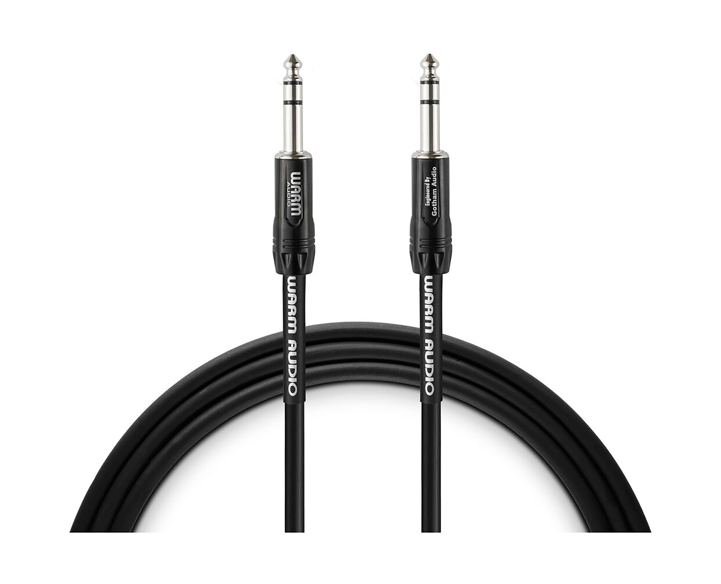 Warm Audio Pro-TRS-10' Pro Series TRS Cable - 10 Foot by Warm Audio