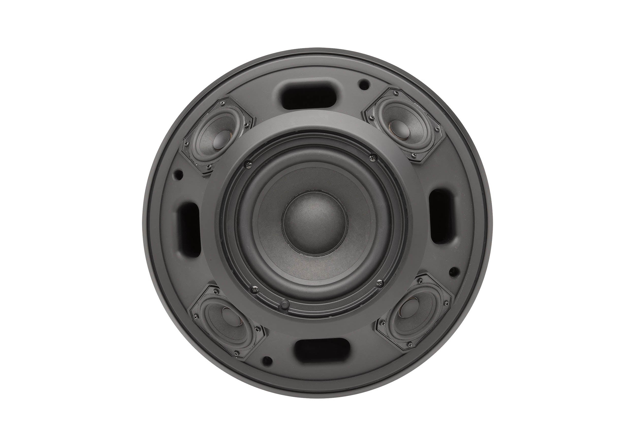 QSC AD-P.HALO-BK Integrated SUB/SAT Pendant Loudspeaker System by QSC