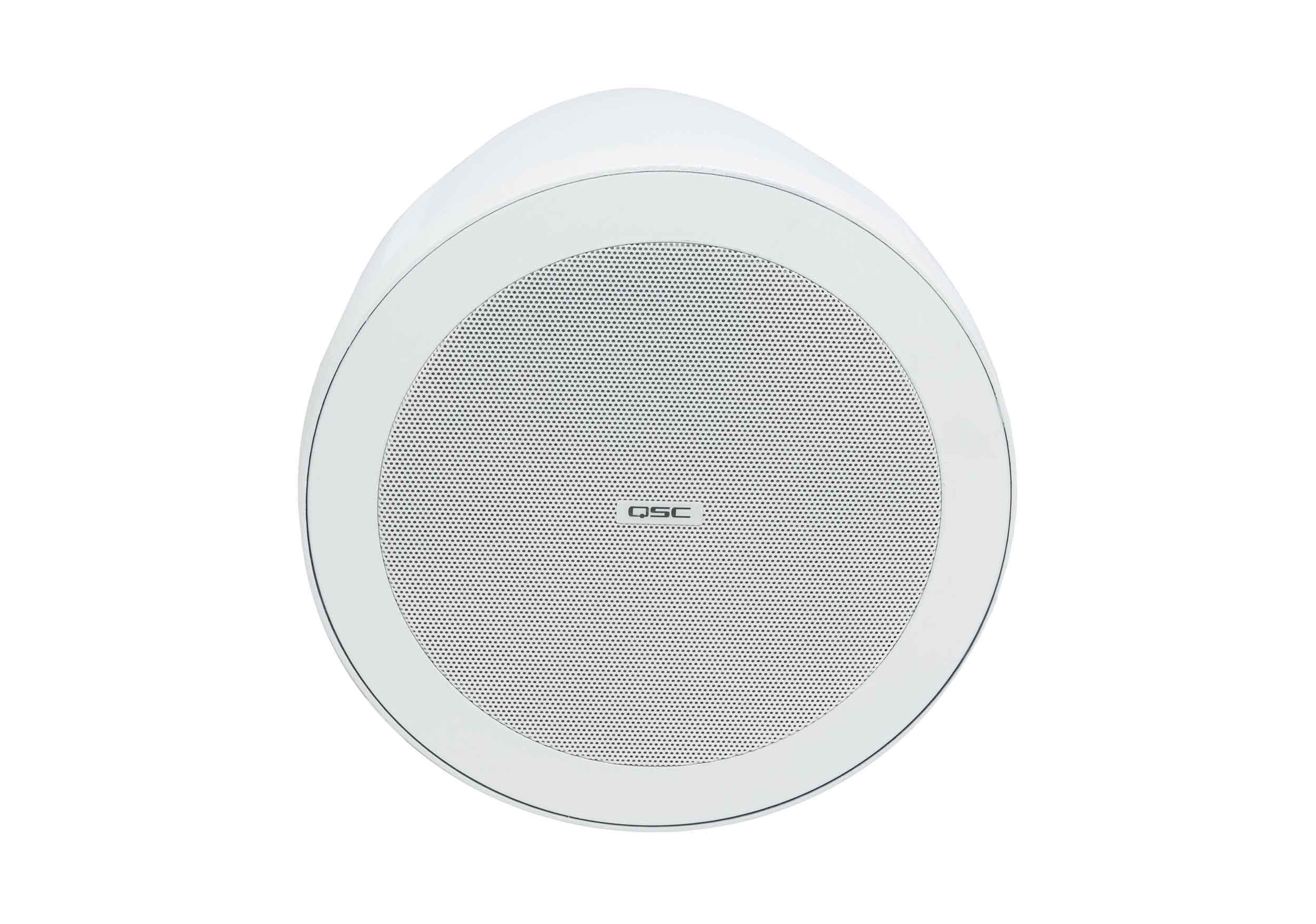 QSC AD-P6T-WH Acoustic Design Series 6.5" 2-Way 60W Pendant-Mount Loudspeaker - White by QSC