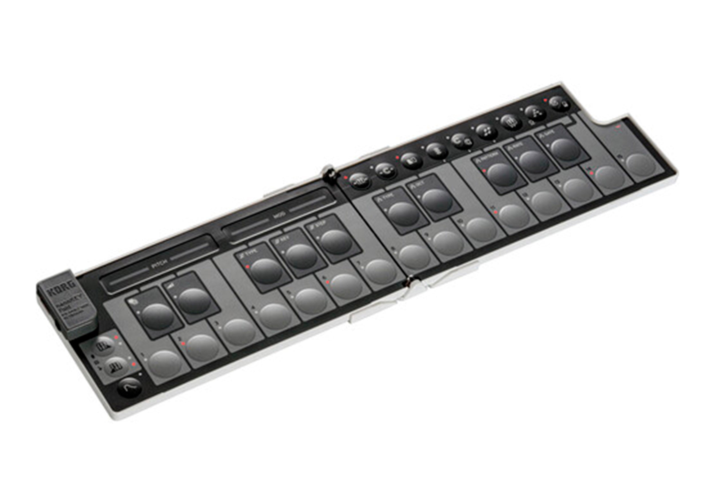 Korg nanoKEY Fold Slimline Foldable MIDI Keyboard Controller by Korg