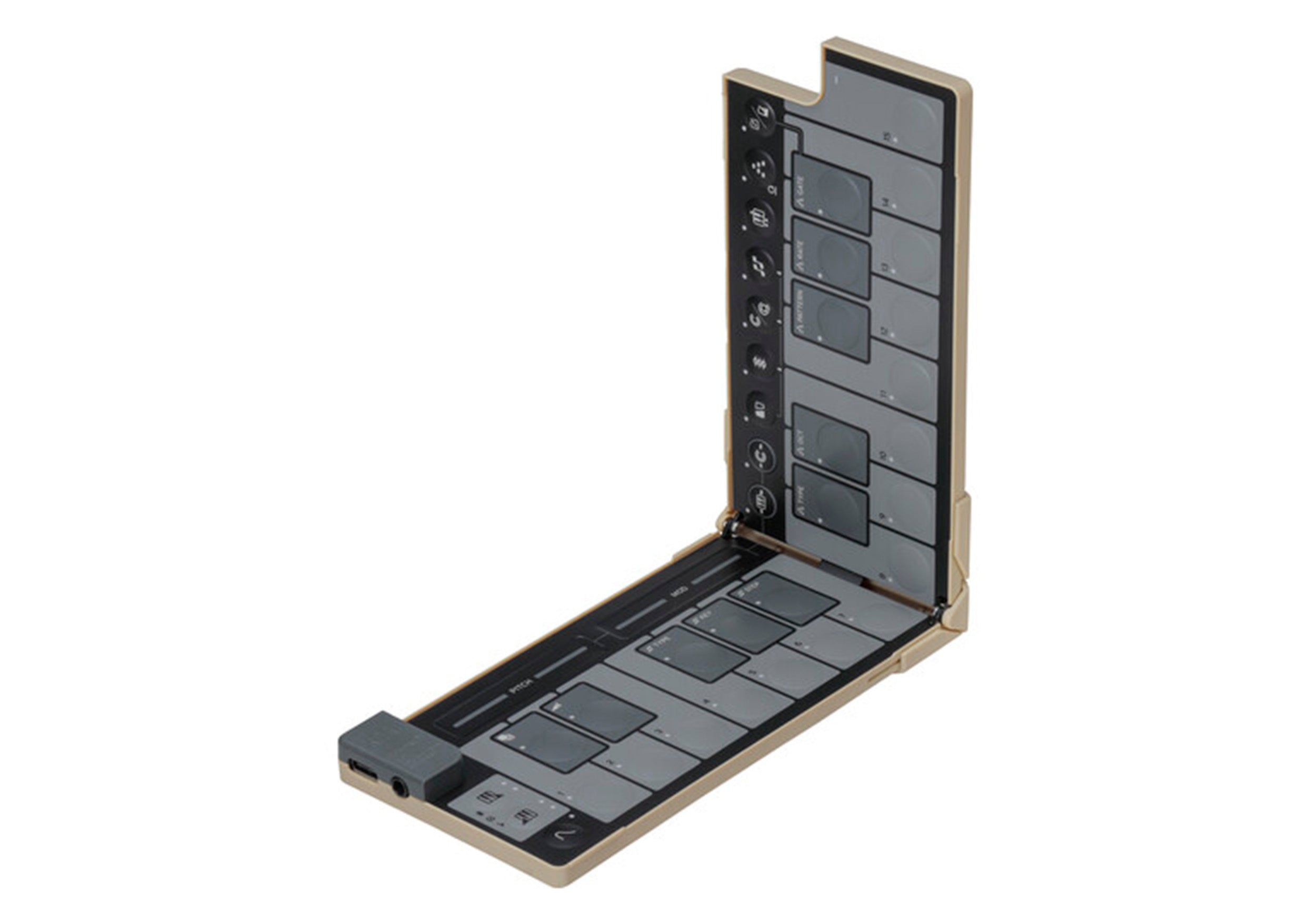 Korg nanoKEY Fold Slimline Foldable MIDI Keyboard Controller by Korg