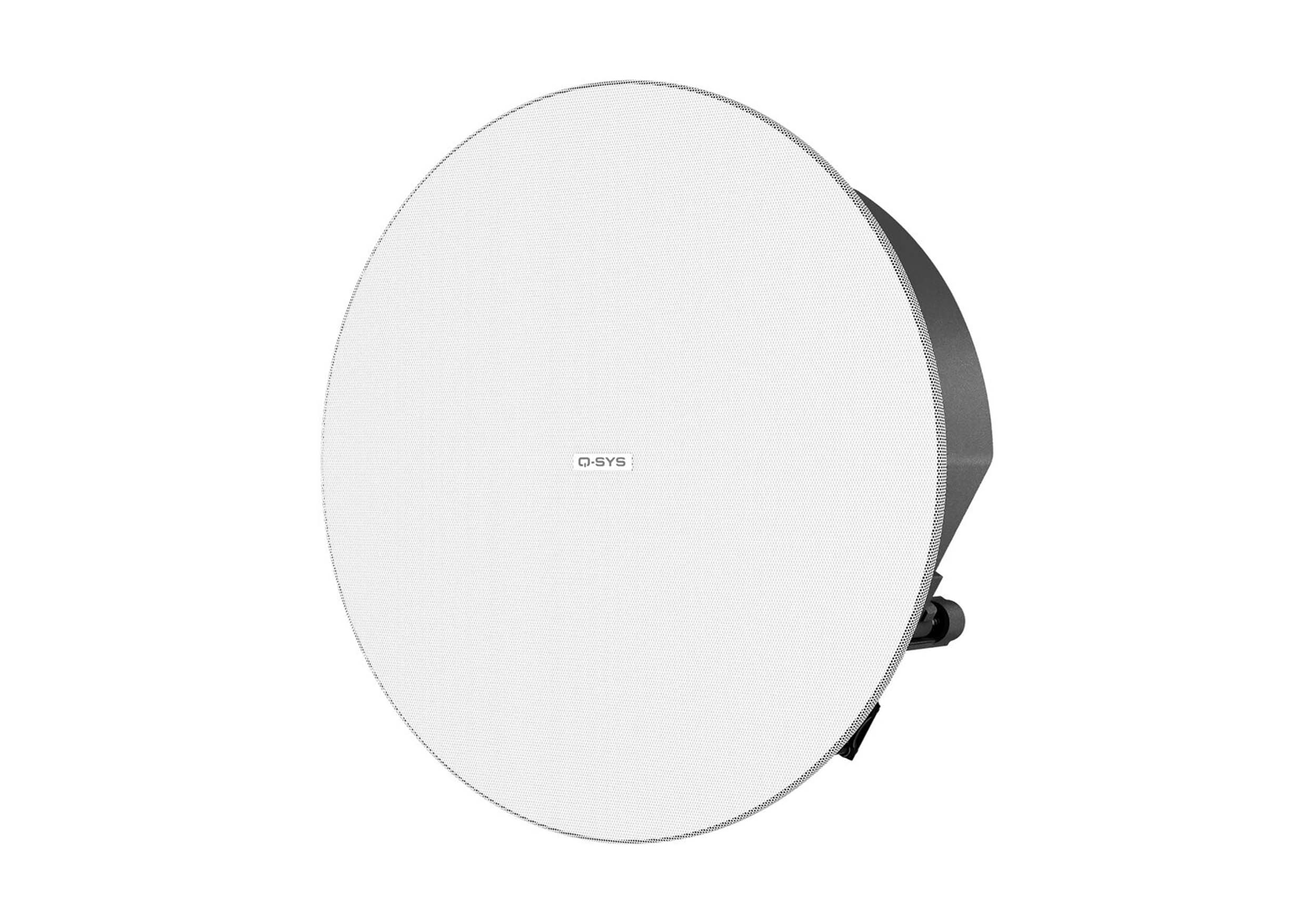 QSC AD-C6T-LPZB-WH, Acoustic Design 6.5" 2-Way Low-Profile Zero-Bezel Ceiling Loudspeaker - Pair White by QSC