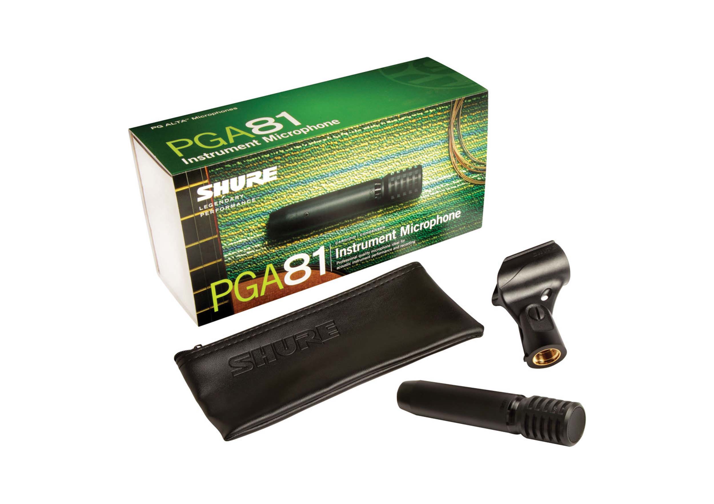 Shure PGA81 Cardioid Condenser Instrument Microphone by Shure