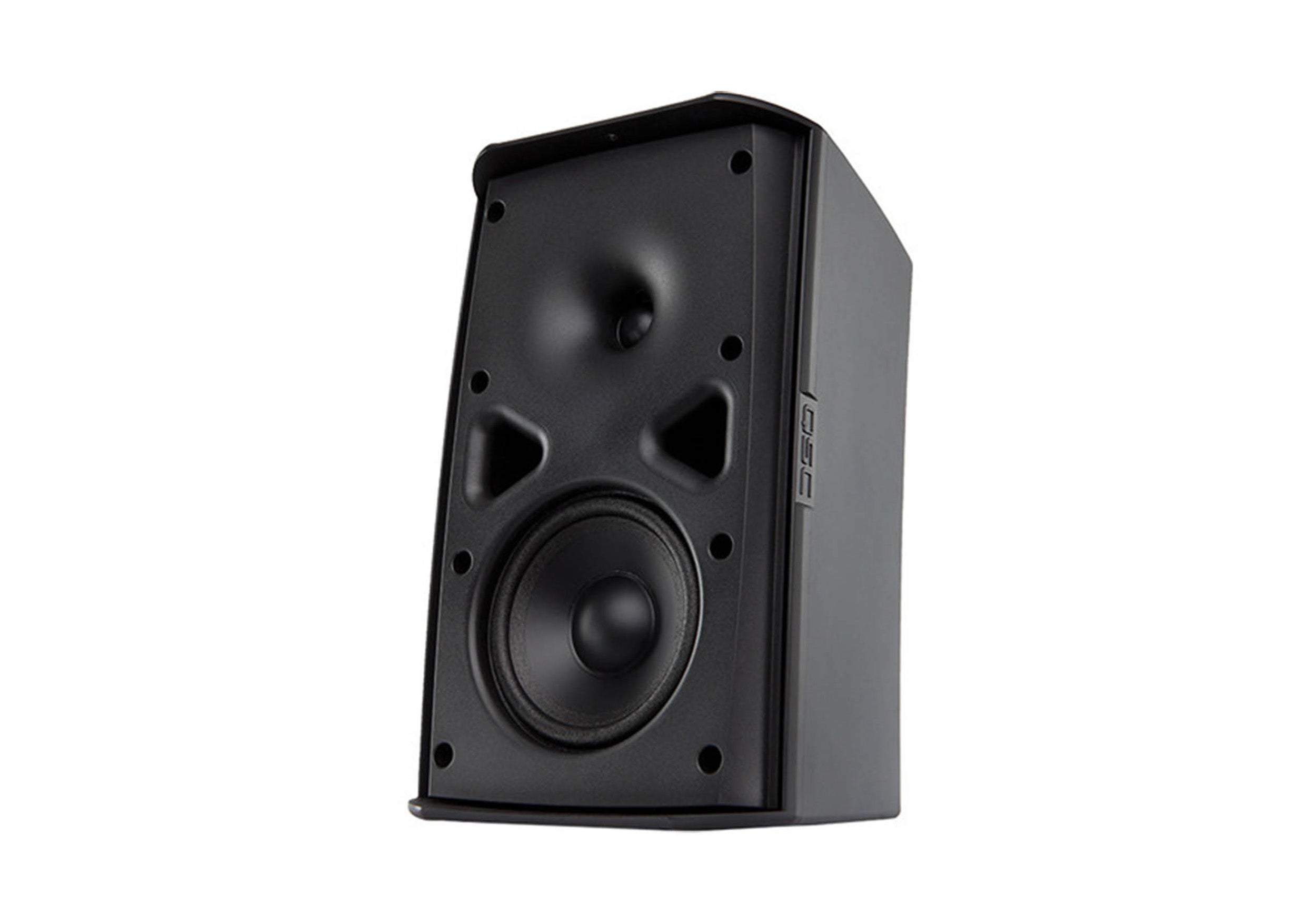 QSC AD-S4T-BK, Two-Way 4-Inch Surface Mount Loudspeaker - Pair Black by QSC
