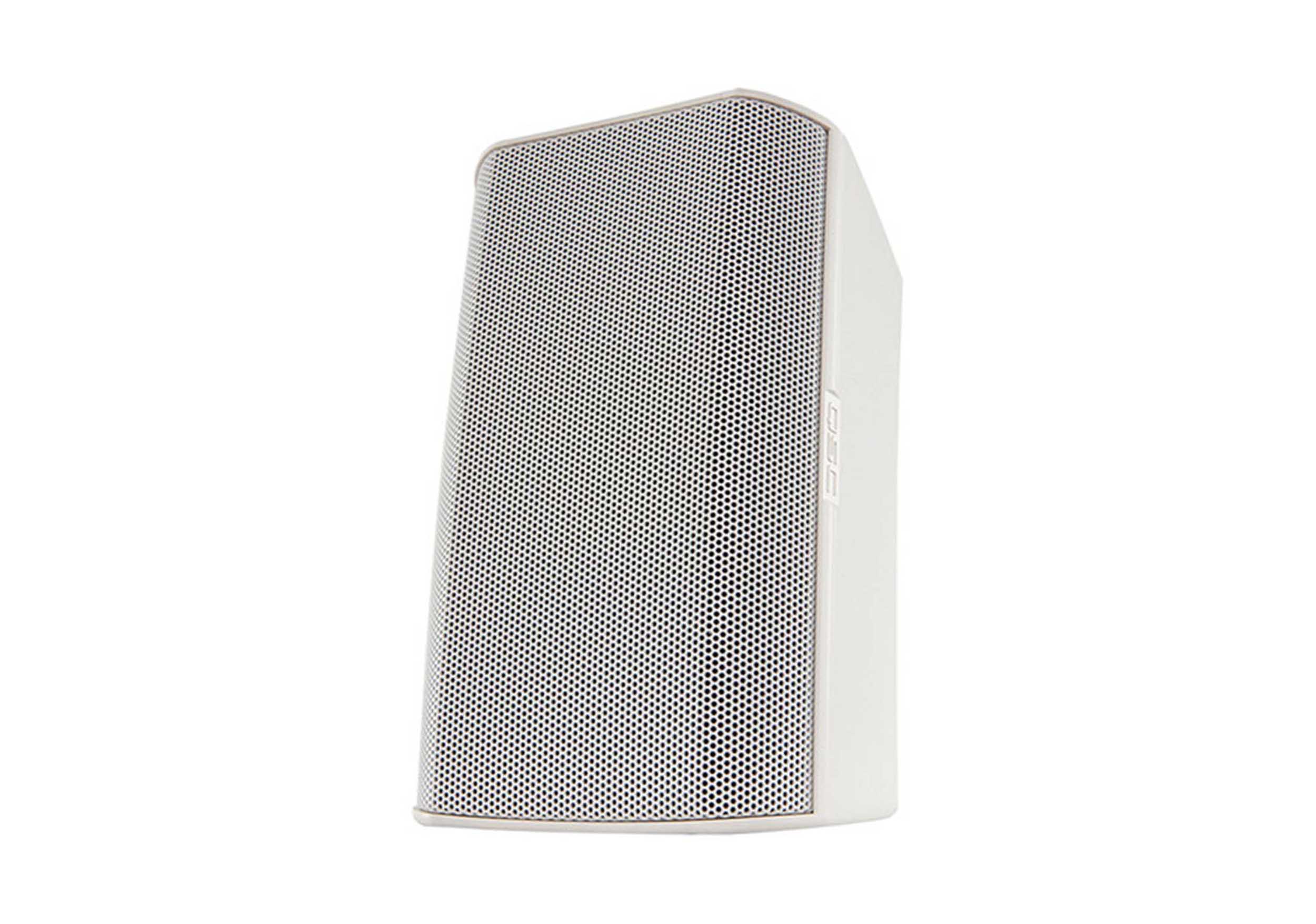 QSC AD-S4T-WH, Acoustic Design Series 4.5" 2-Way 50W Surface-Mount Loudspeaker - Pair White by QSC
