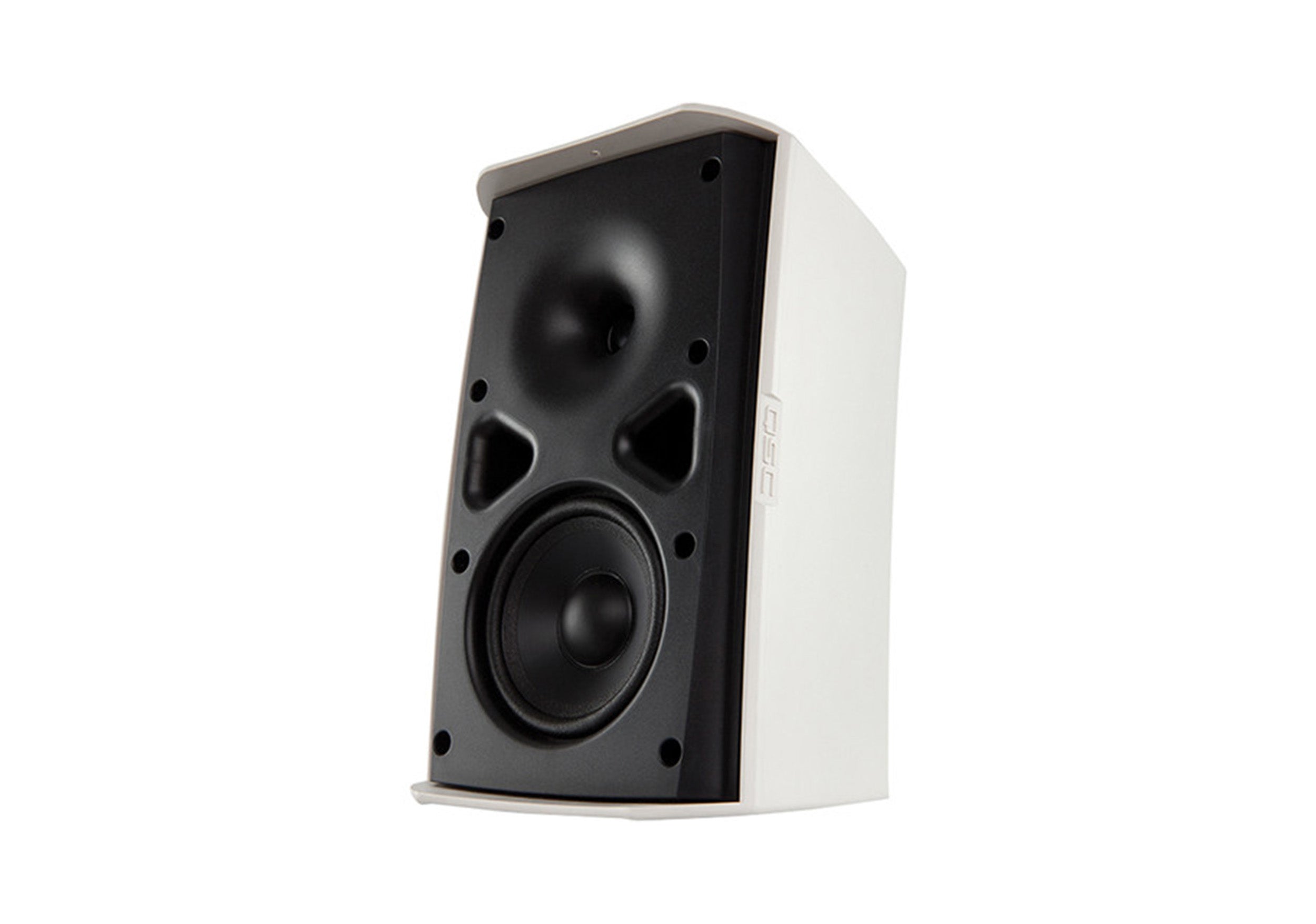 QSC AD-S4T-WH, Acoustic Design Series 4.5" 2-Way 50W Surface-Mount Loudspeaker - Pair White by QSC