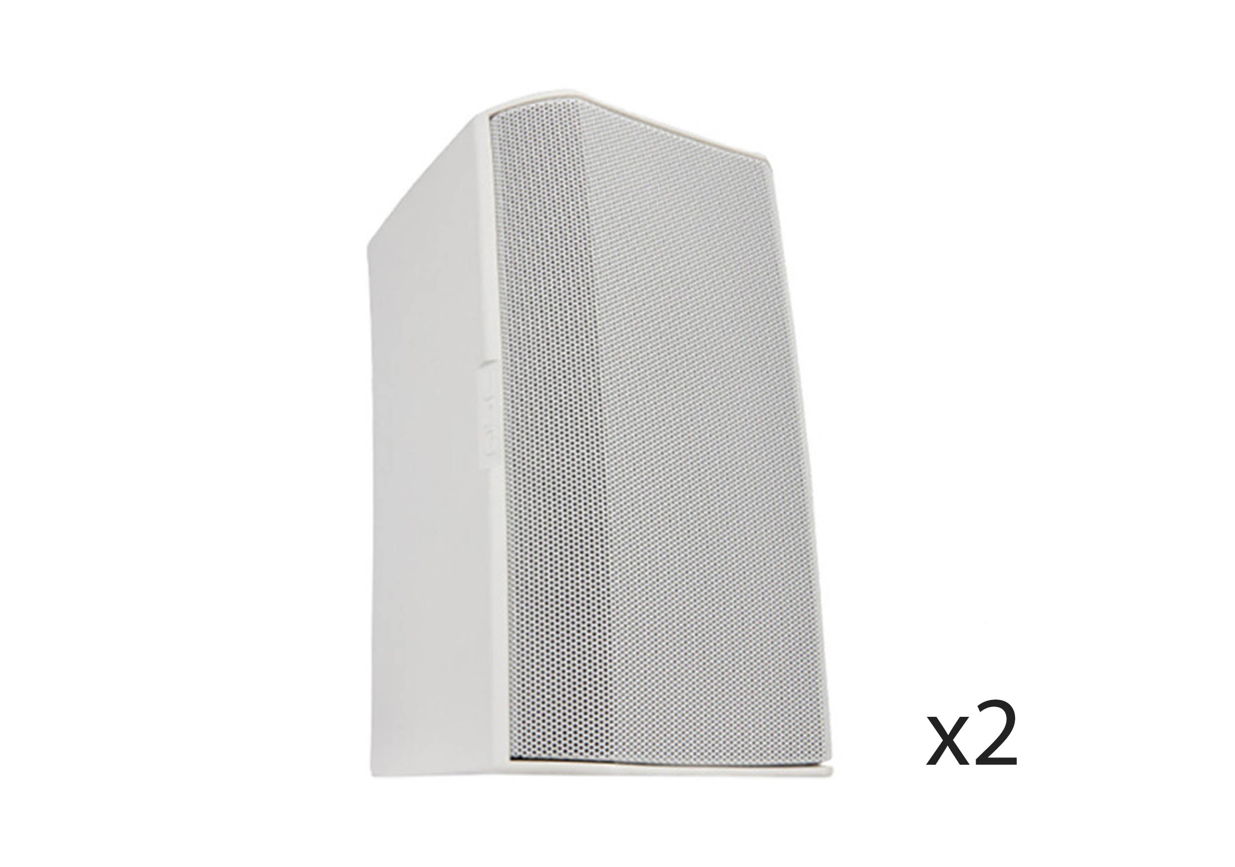 QSC AD-S5T-WH Acoustic Design Series 5.25" 2-Way 100W Surface-Mount - Pair by QSC