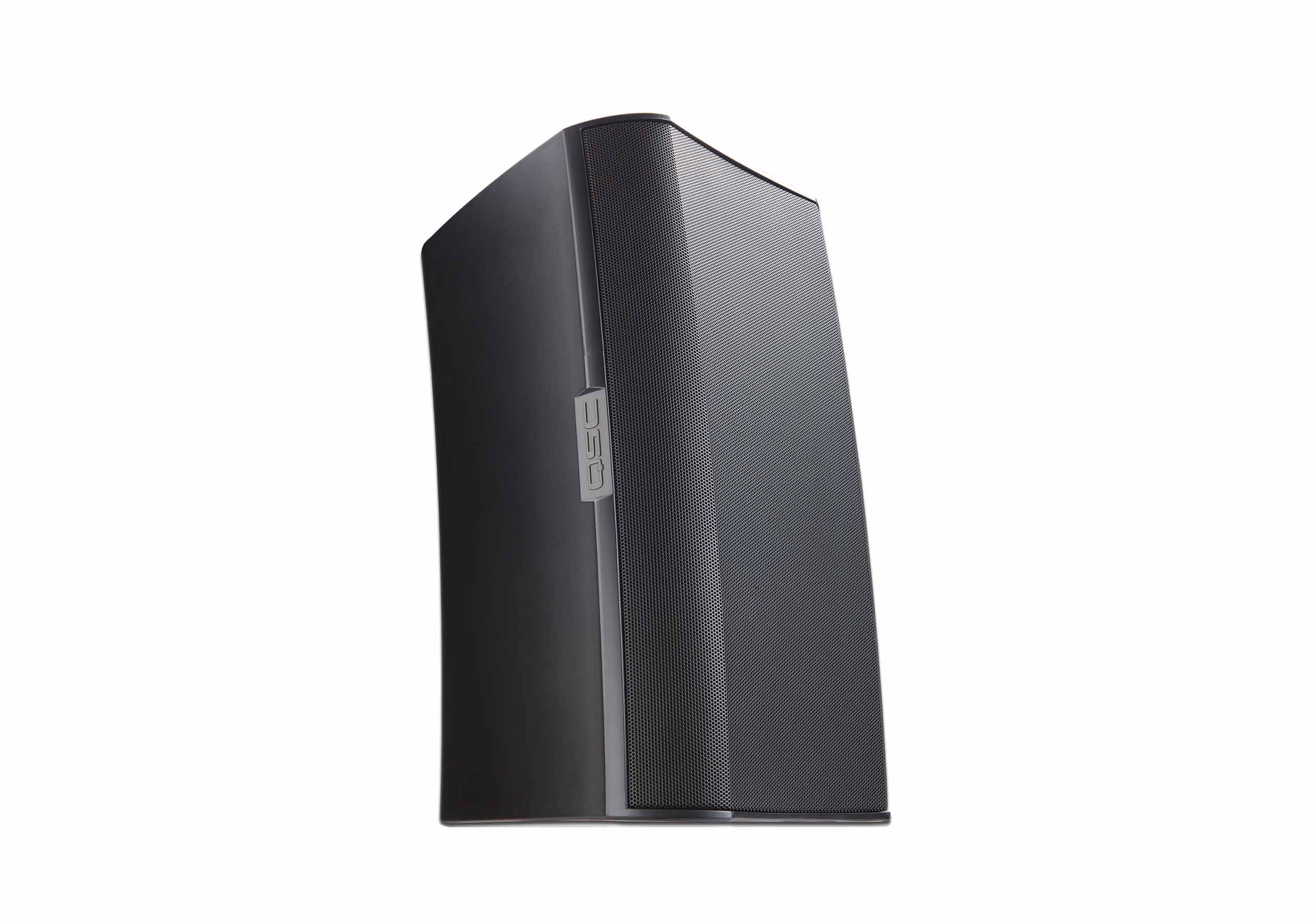 QSC AD-S12-BK Acoustic Design Series 12-Inch 2-Way 300W Surface-Mount Loudspeaker - Black by QSC
