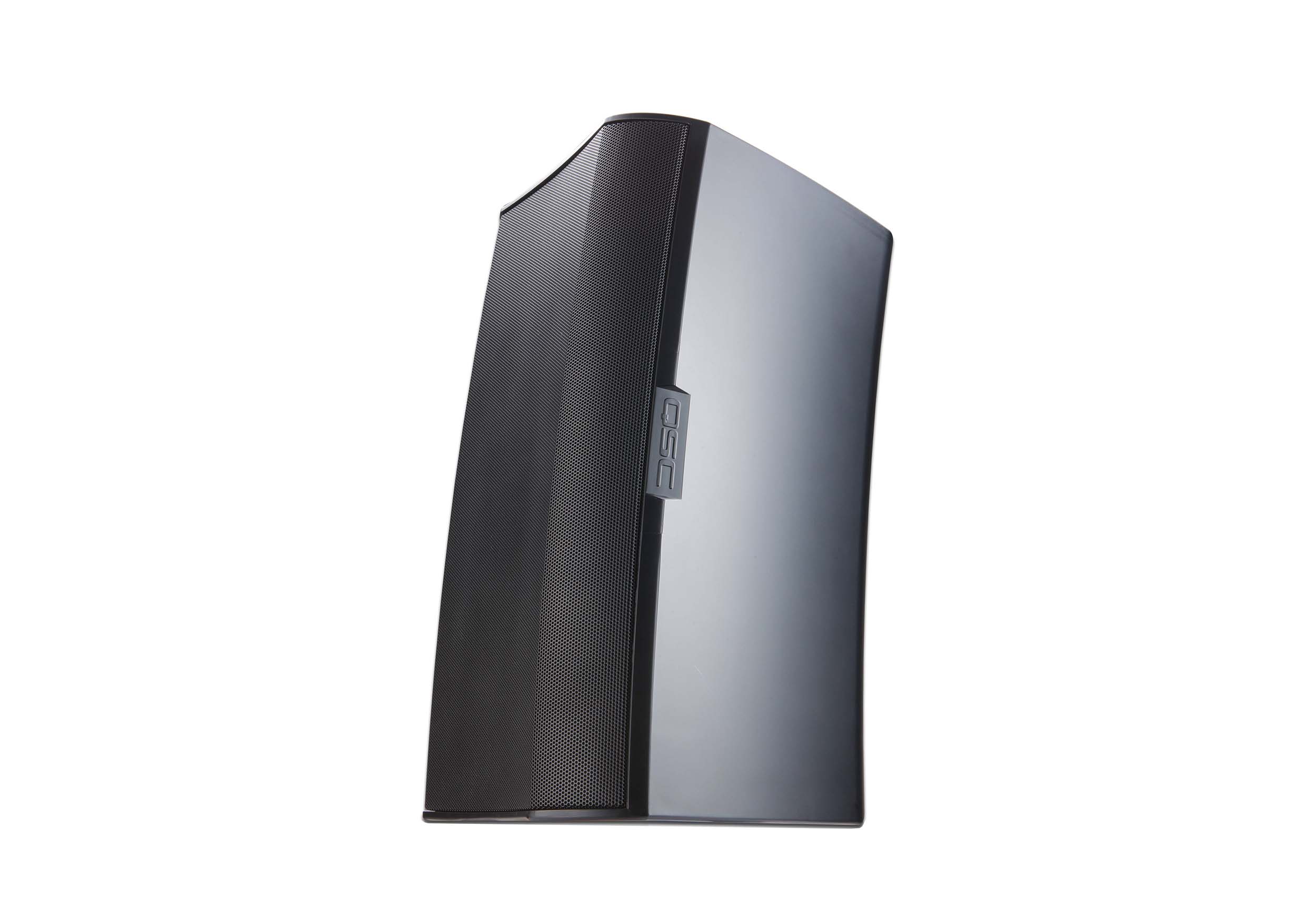 QSC AD-S12-BK Acoustic Design Series 12-Inch 2-Way 300W Surface-Mount Loudspeaker - Black by QSC