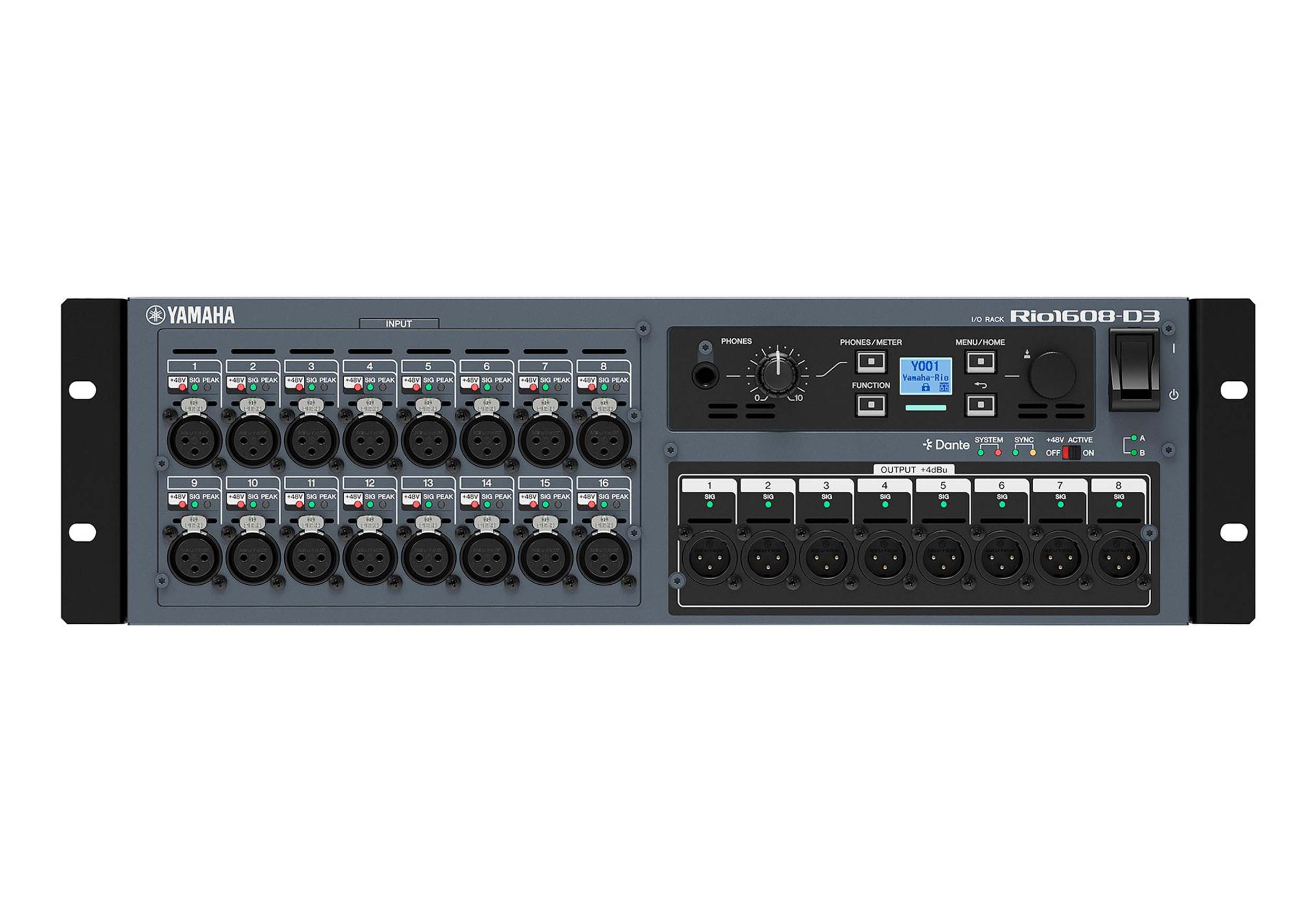 Yamaha Rio-D3 Series Dante Stage Box by Yamaha