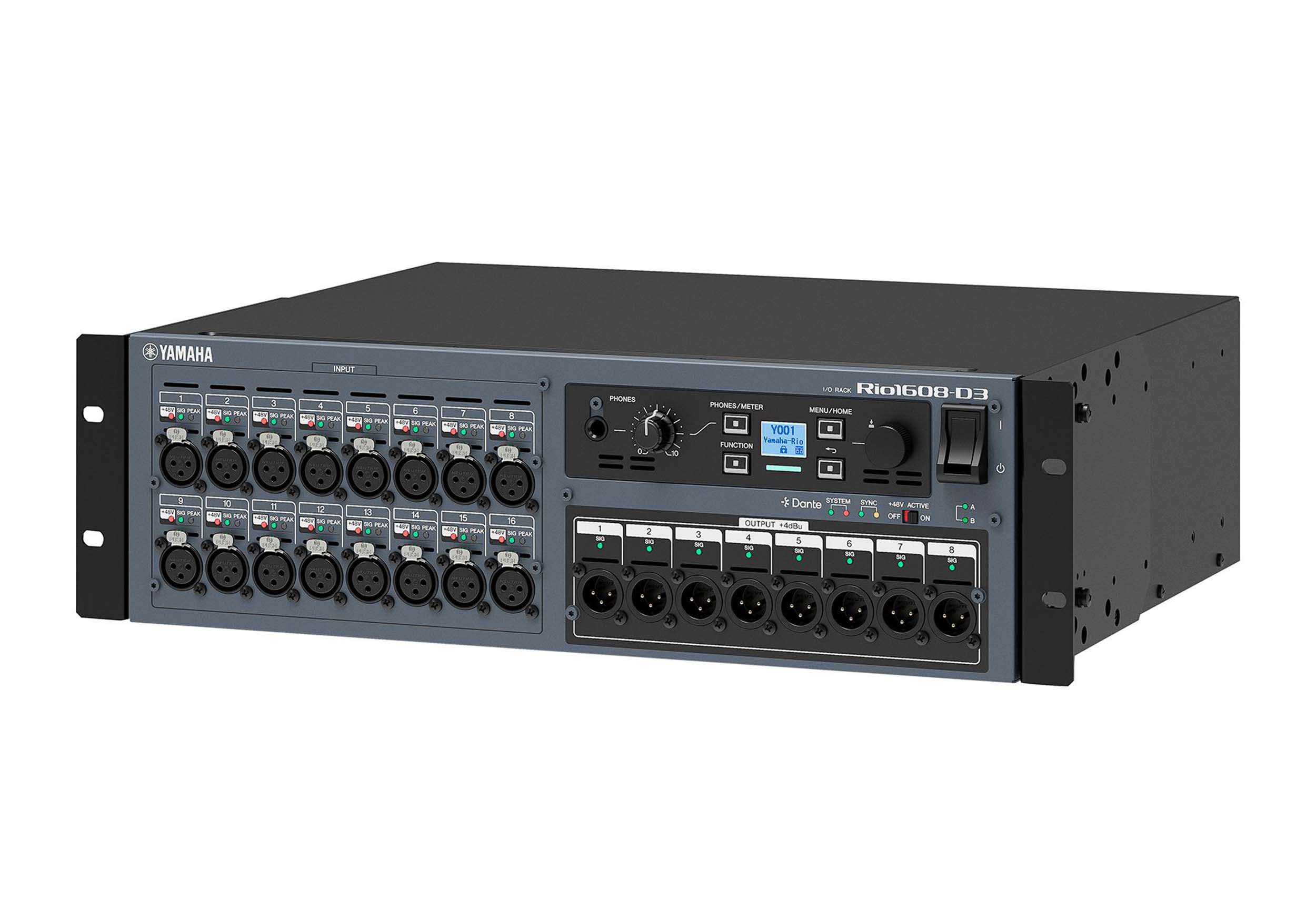 Yamaha Rio-D3 Series Dante Stage Box by Yamaha