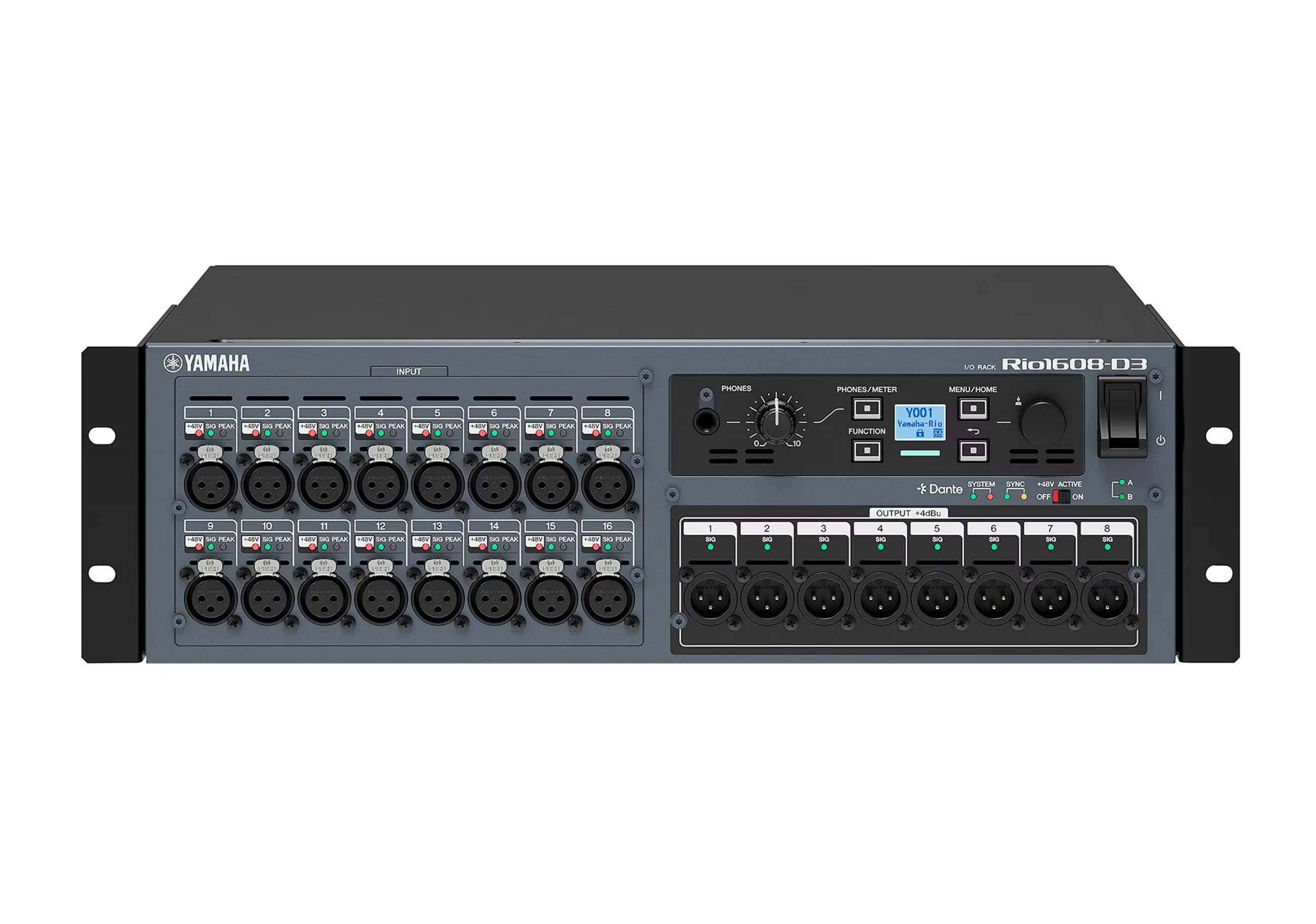 Yamaha Rio-D3 Series Dante Stage Box by Yamaha