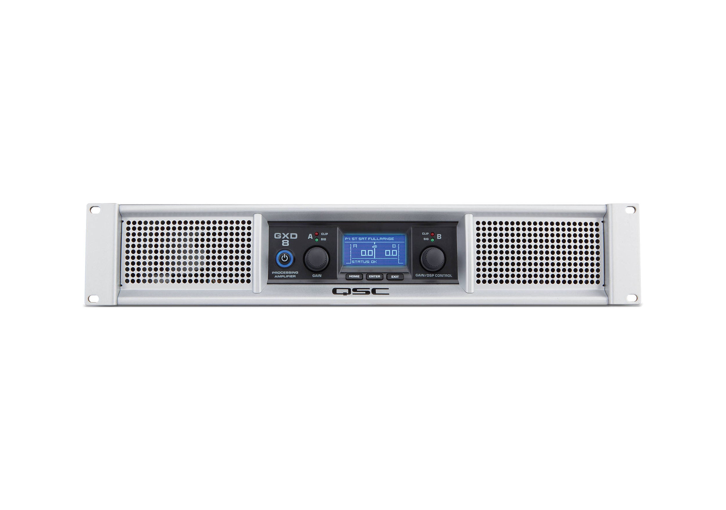 QSC GXD8 Professional Power Amplifier with DSP by QSC