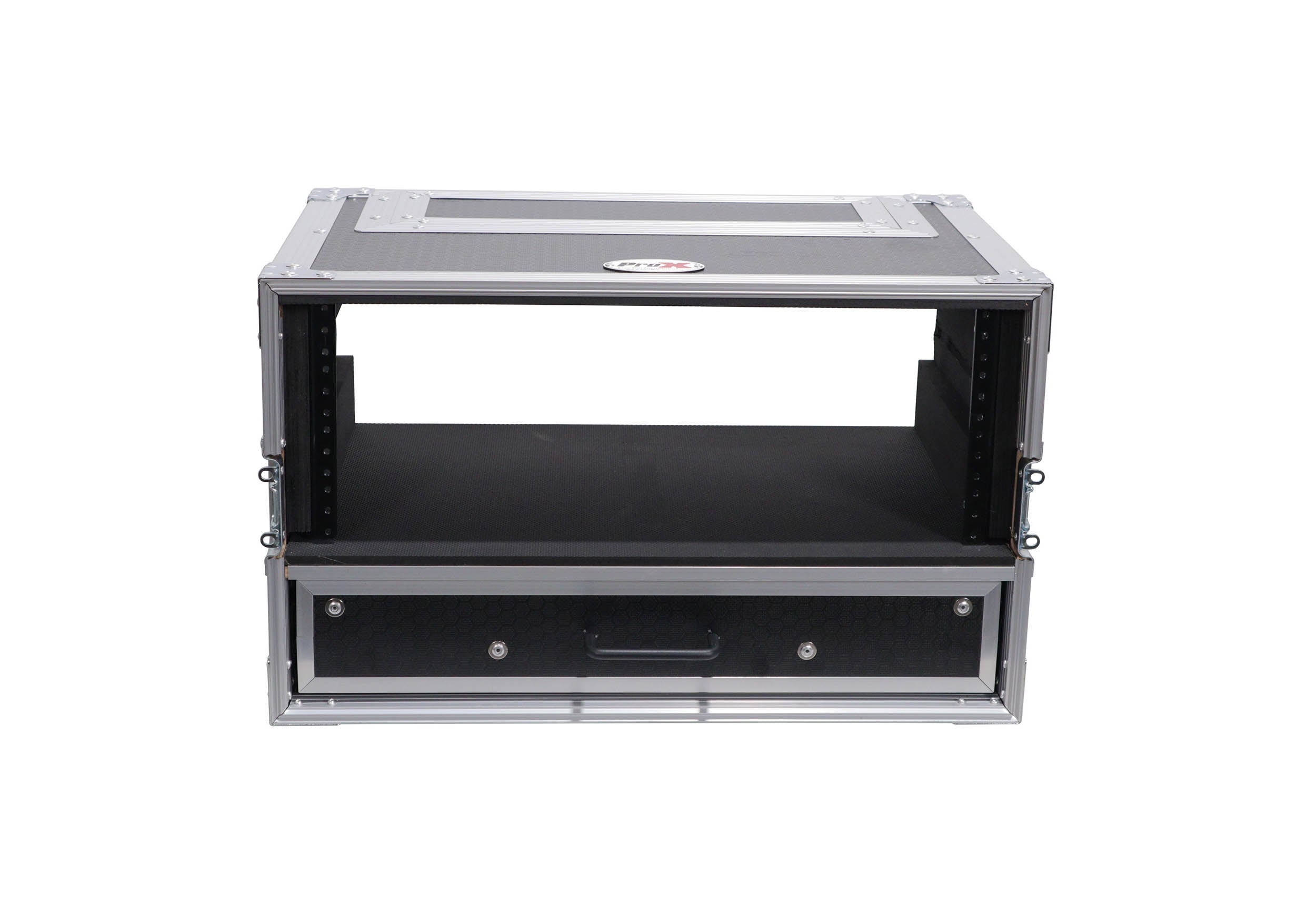 ProX XS-WM4U2DRMK2 12” DJ Flight Rack Case, Deep 4U With 2U Drawer by ProX Cases