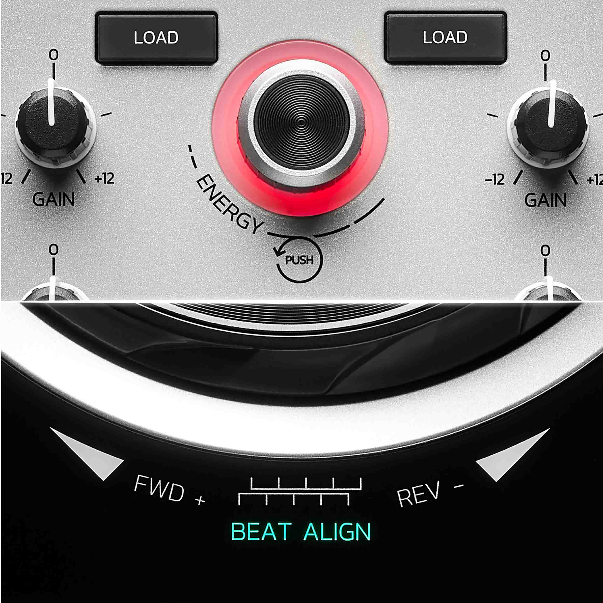 Hercules Inpulse 500 DJ Control with DJUCED Pro License and Serato DJ Lite - Silver by Hercules