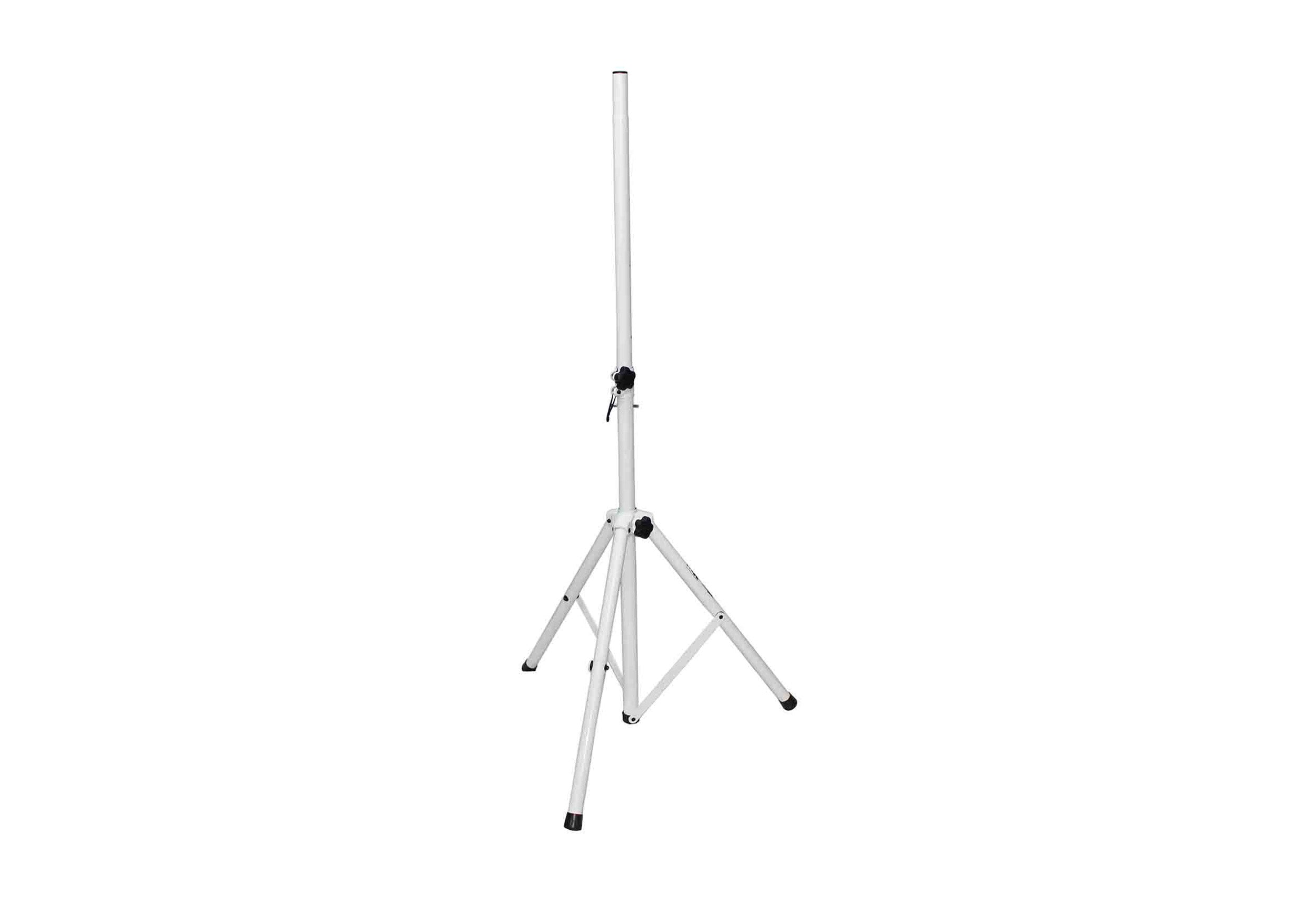 ProX T-SS28P White Heavy Duty All Metal Speaker Tripod Stand Set of Cloud Series 2, 4-7 ft (44"-84") by ProX Cases