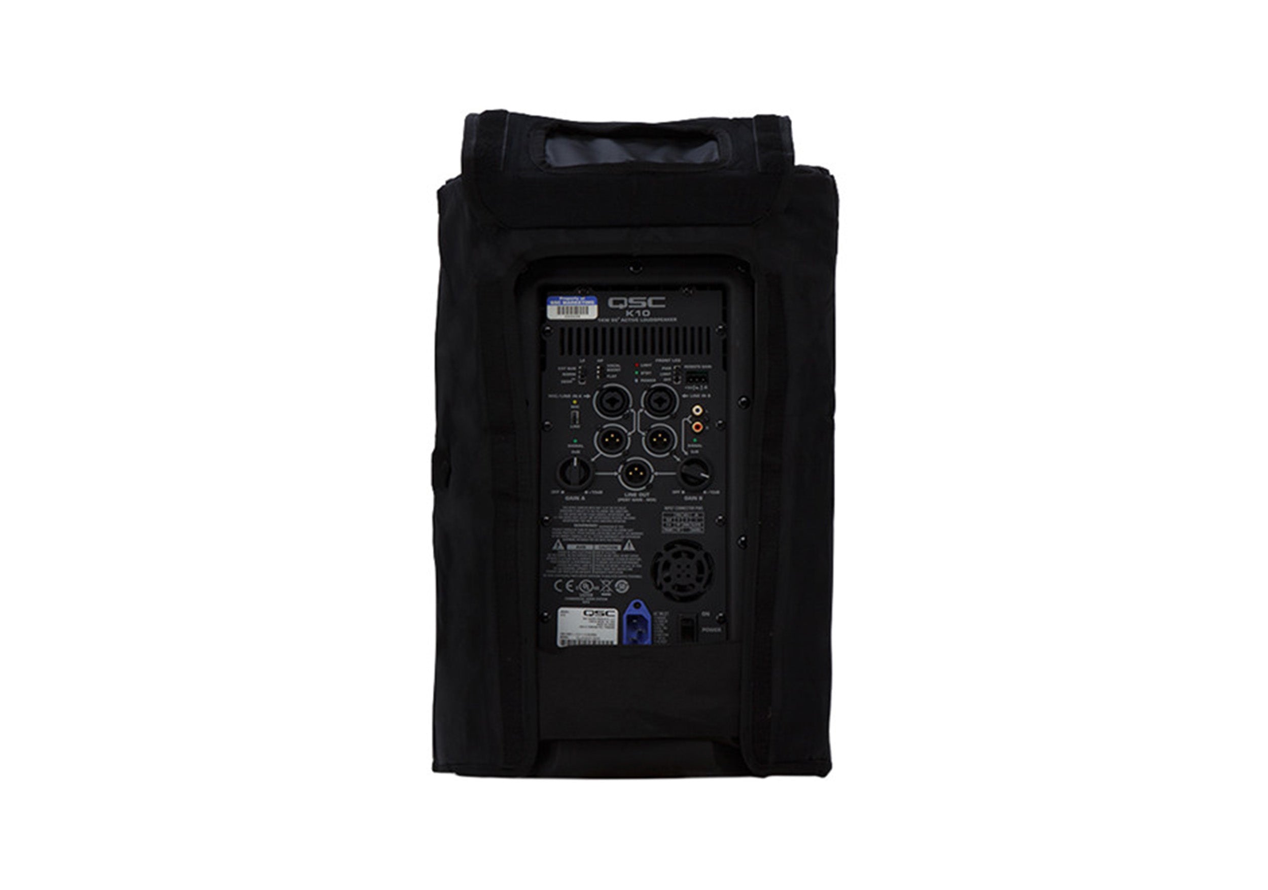 QSC K10 Outdoor Cover for KLA Series Speakers - Black by QSC