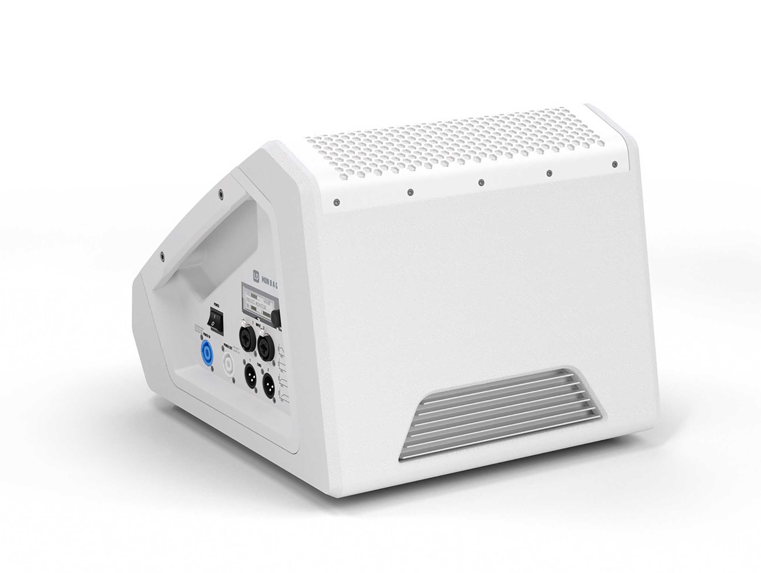 B-Stock: LD System LDS-MON8AG3W, 8" Powered Coaxial Stage Monitor - White by LD Systems