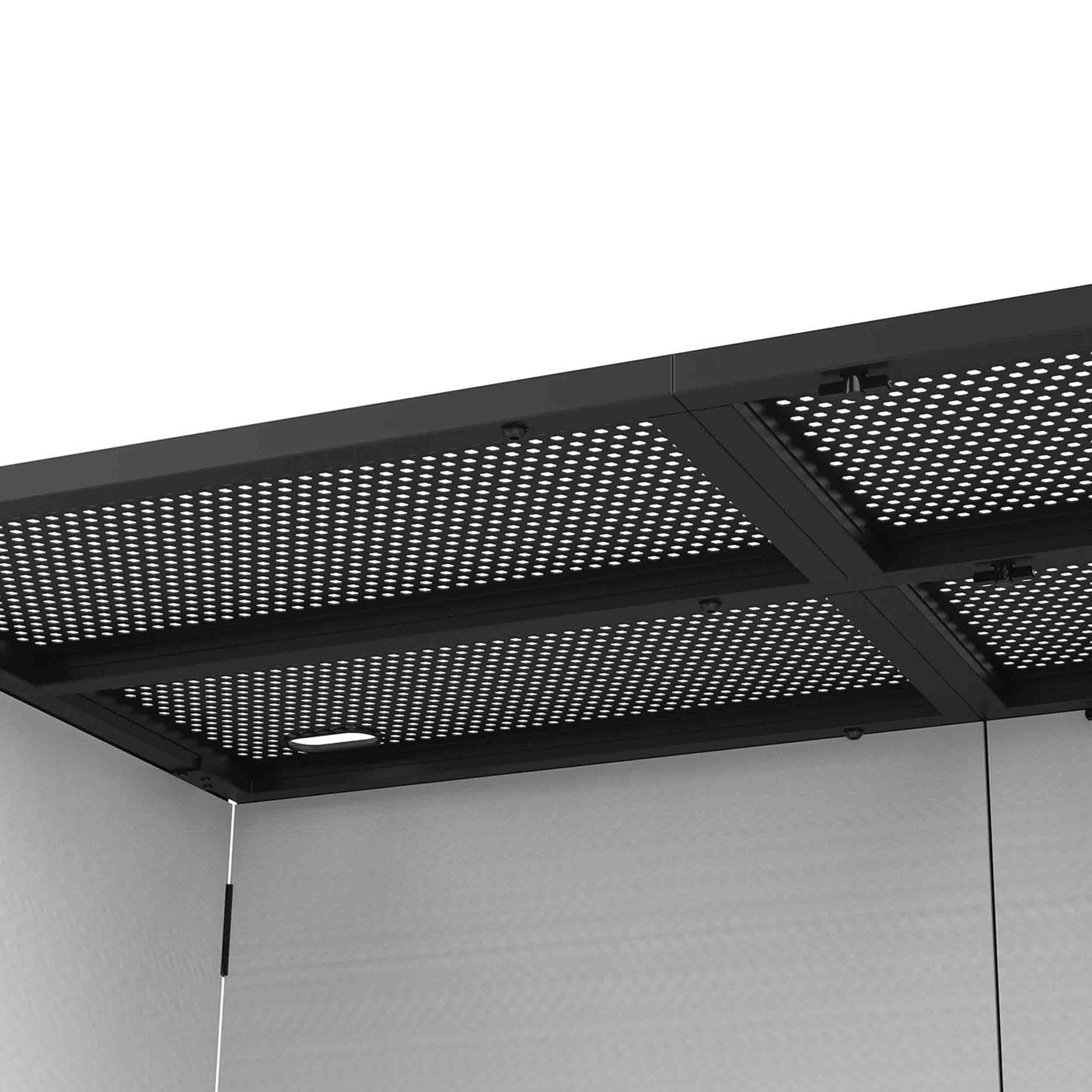 B-Stock: Odyssey DJBOOTH50, 50″ Wide Surface DJ and Live Sound Booth with Removable Top by Odyssey