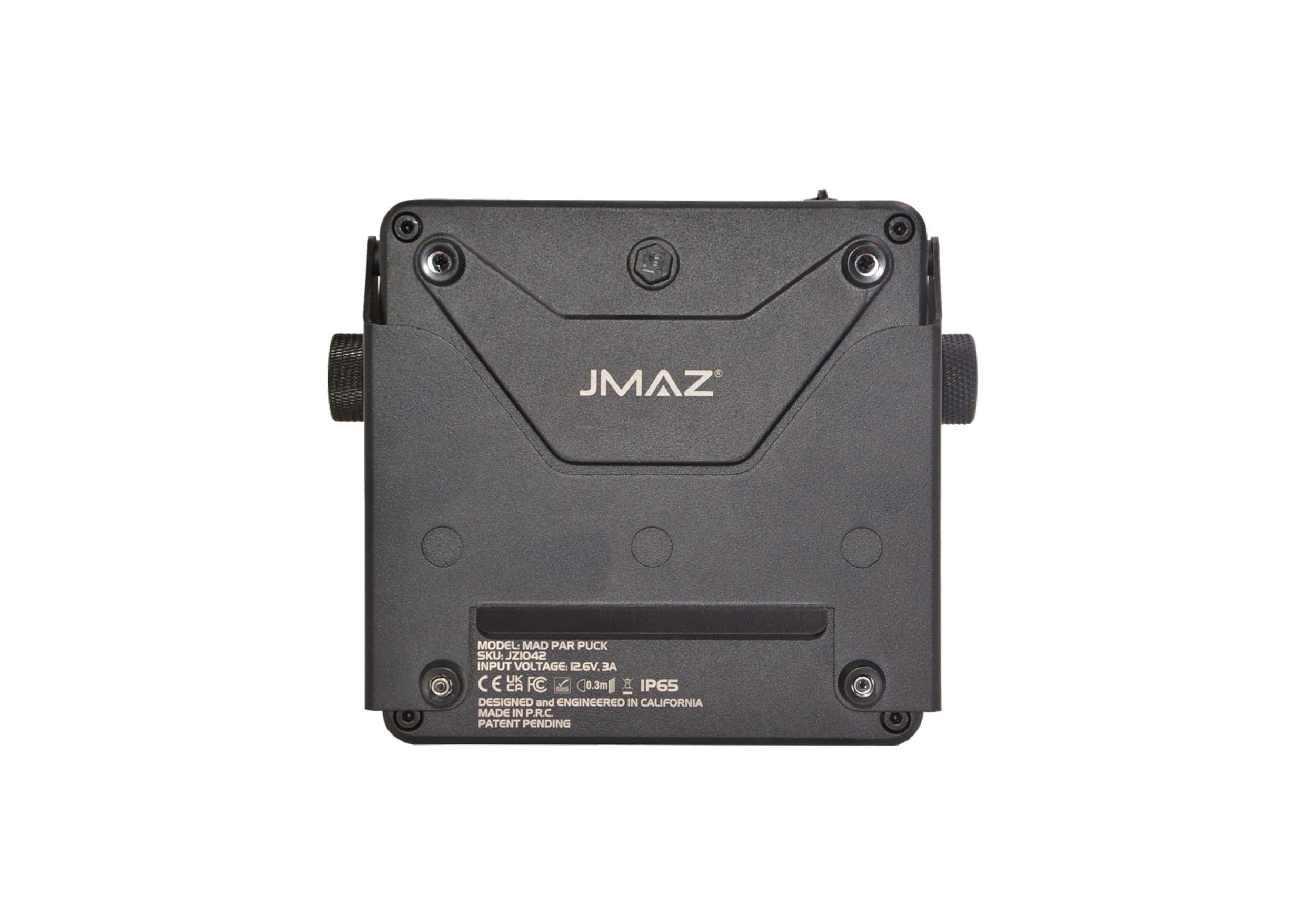 JMAZ MAD PAR PUCK 20 Watt RGBAL+C LED Battery Powered IP65 Outdoor Uplight by JMAZ