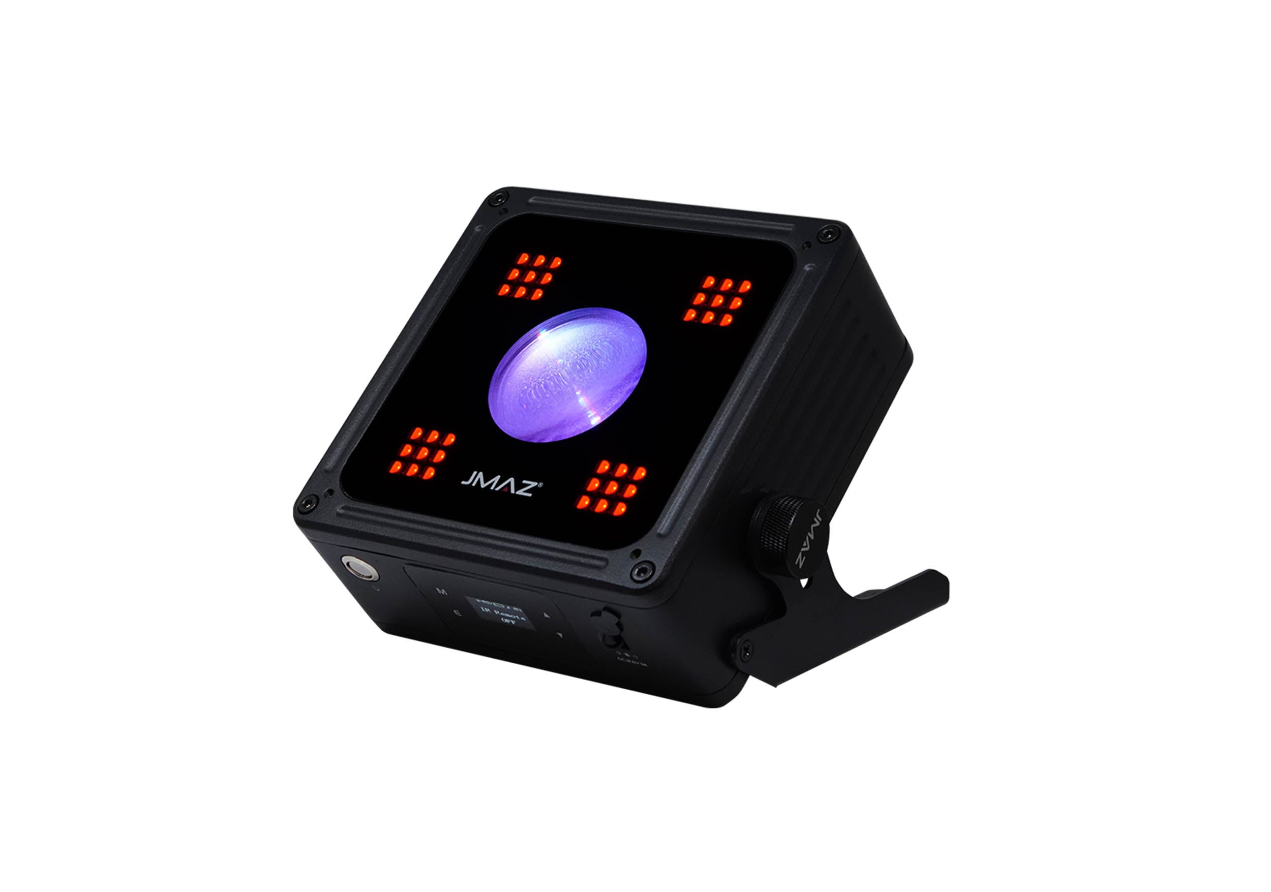 JMAZ MAD PAR RUBIX 20-Watt RGBA 18 Watt RGB+WW SMD LED Battery Powered Outdoor Uplight by JMAZ