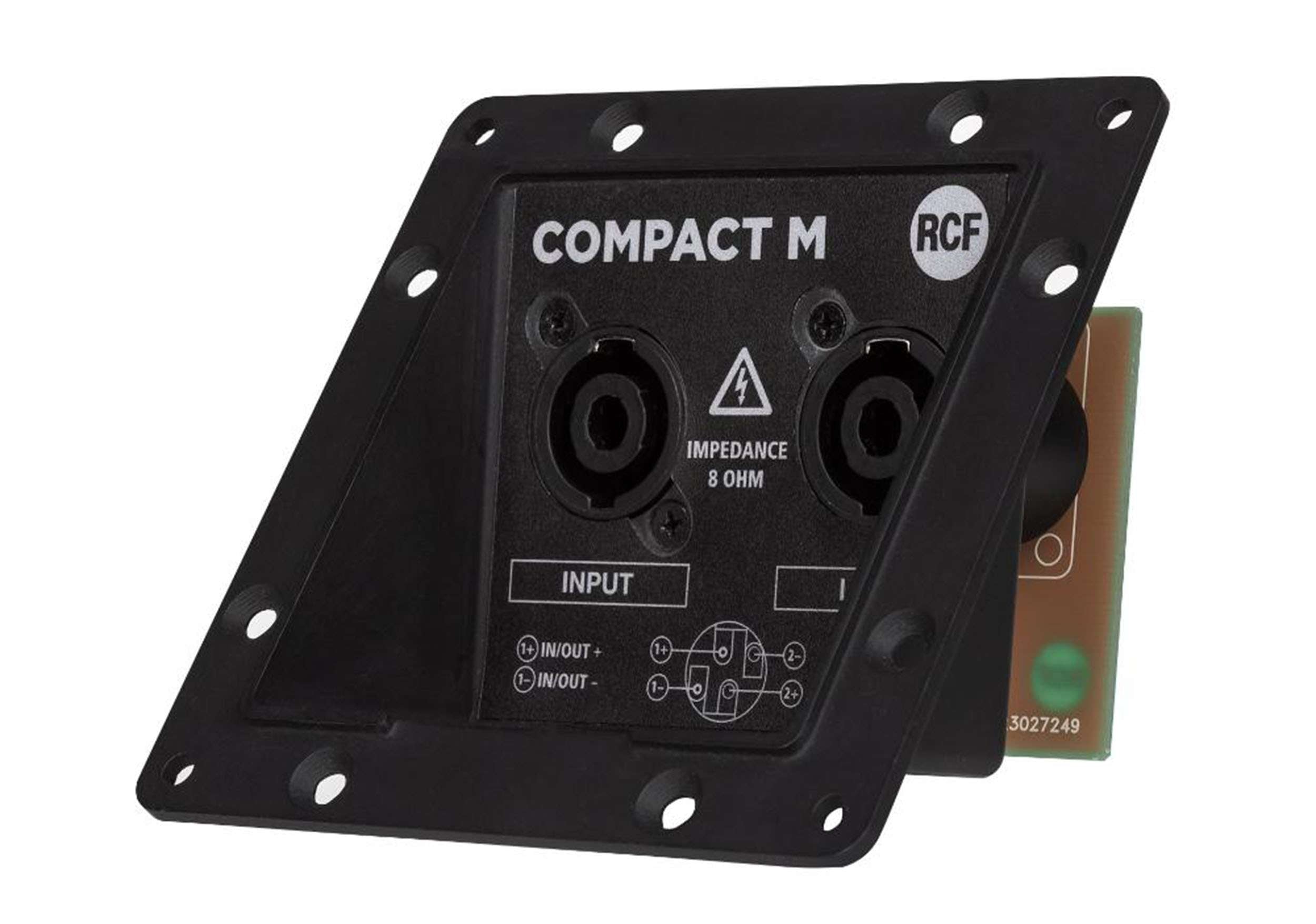 RCF AC-PNL-I/O SPEAKON Optional Connector Panel for COMPACT M and SUB Series by RCF