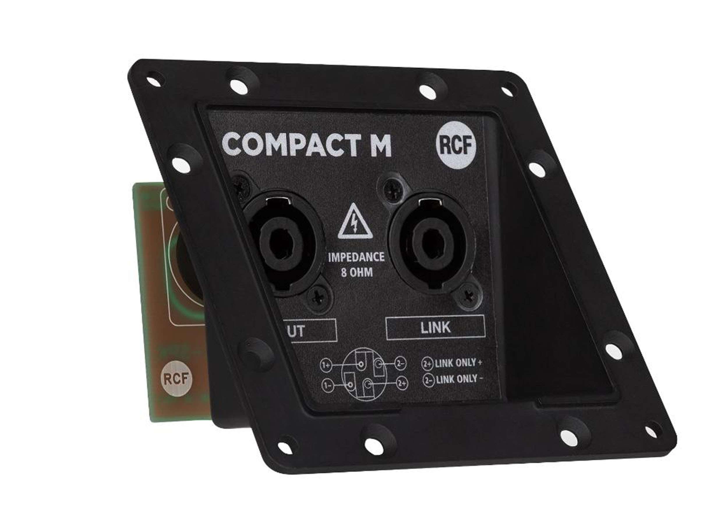 RCF AC-PNL-I/O SPEAKON Optional Connector Panel for COMPACT M and SUB Series by RCF