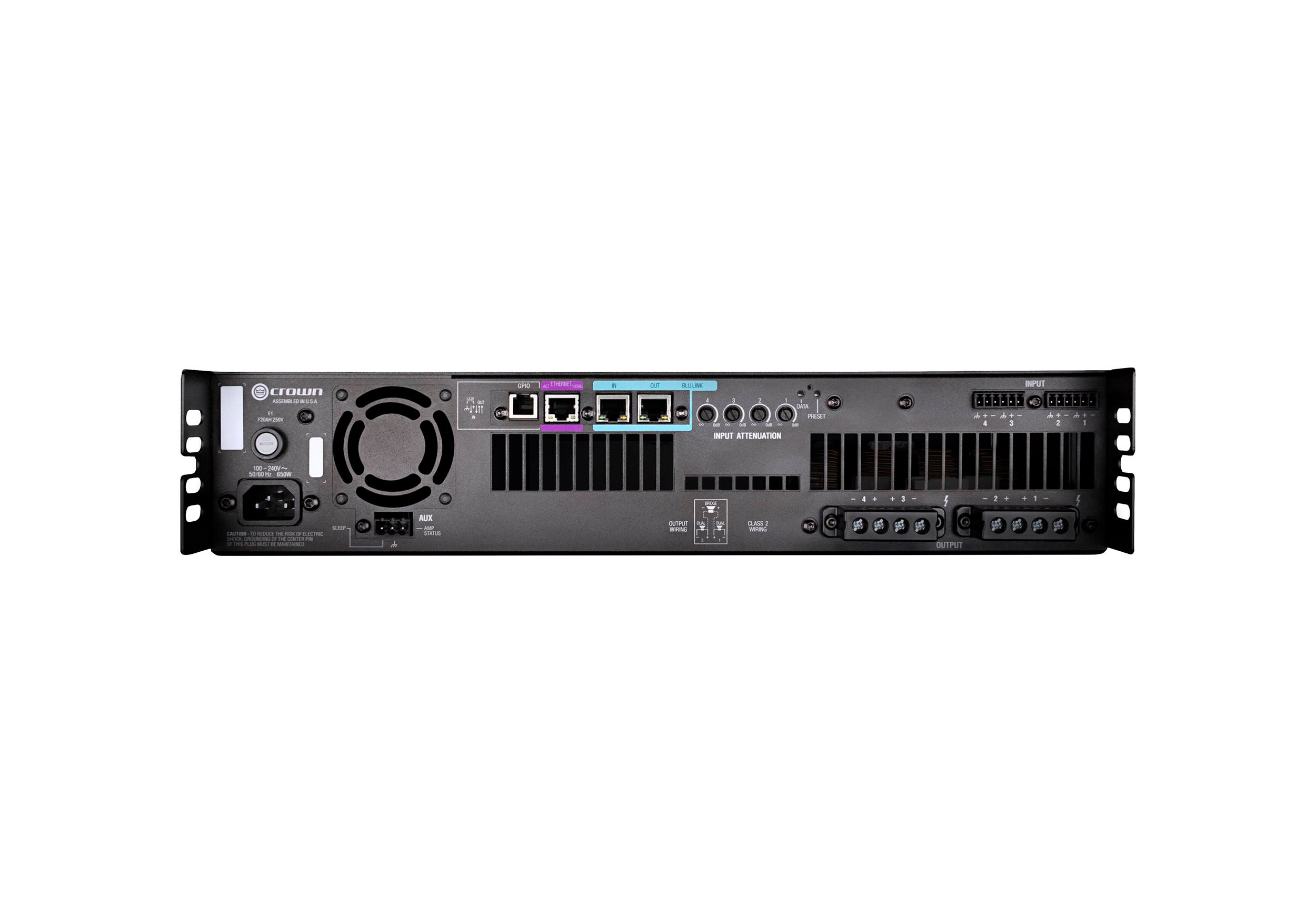 Crown Audio DCI4X300, DriveCore Install Series Power Amplifier - 4 Channel by Crown