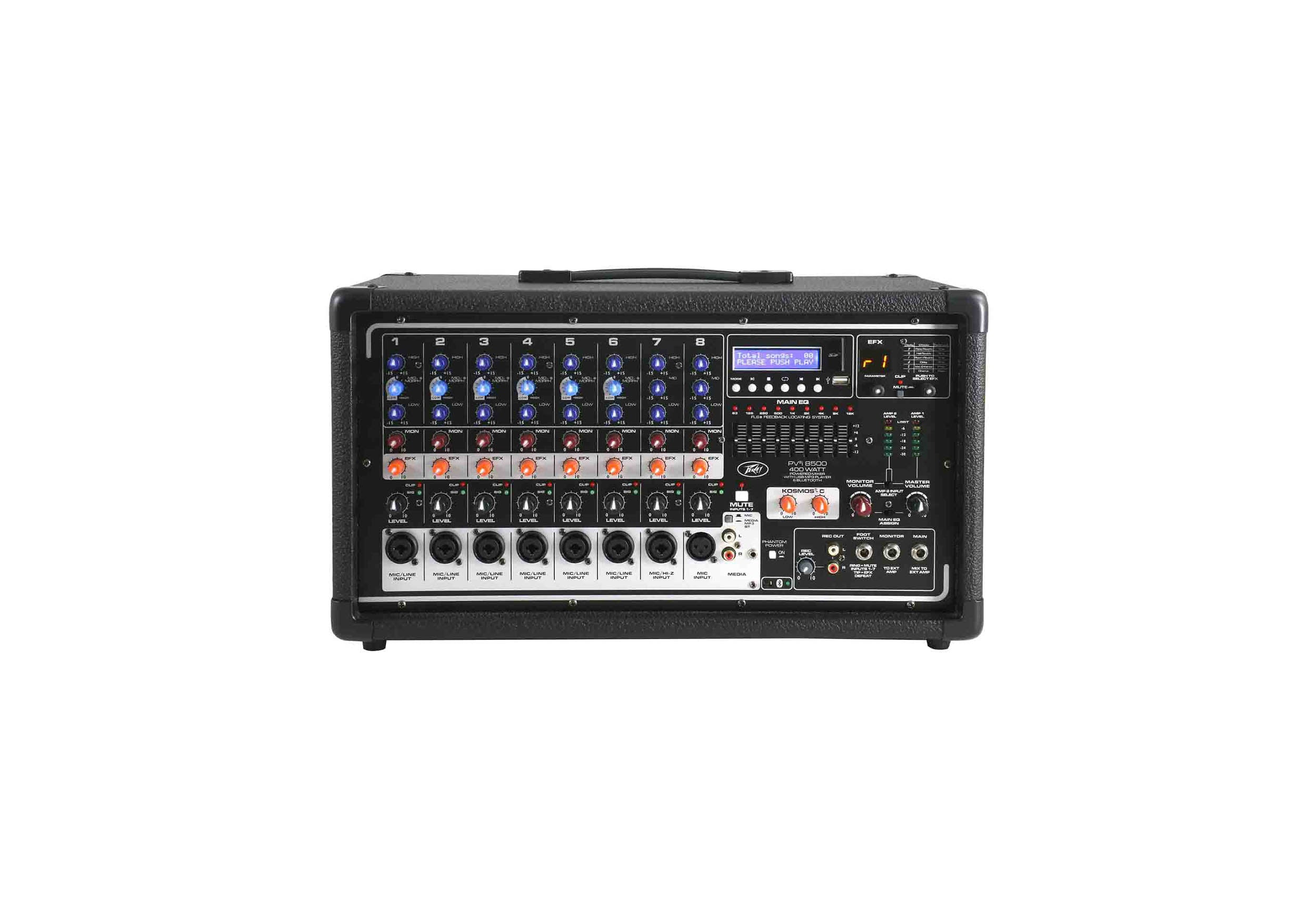 Peavey PVI8500, 8-Channel All In Onen Powered Mixer by Peavey