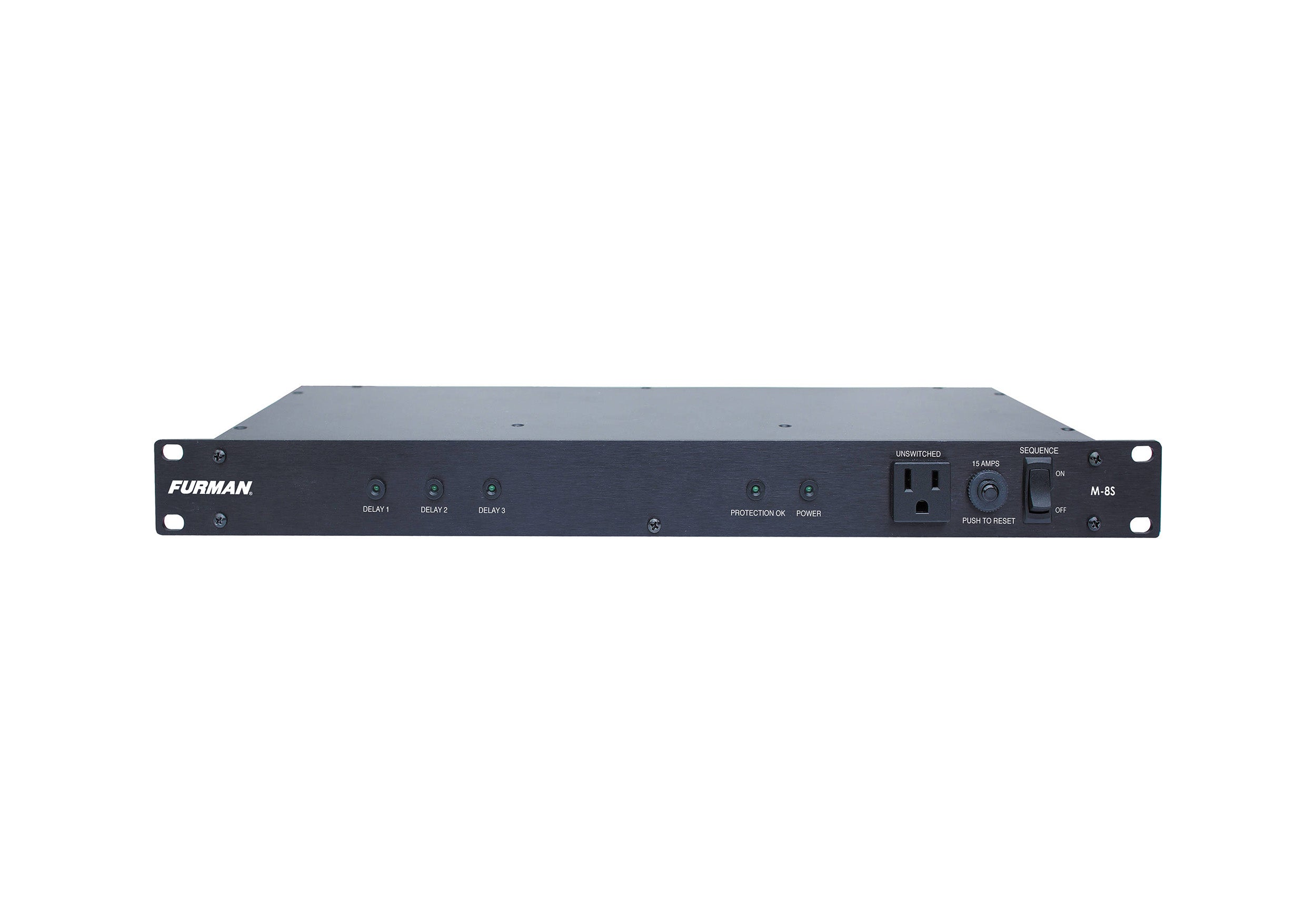 Furman M-8S, 15A Standard Power Conditioner with Sequencer by Furman