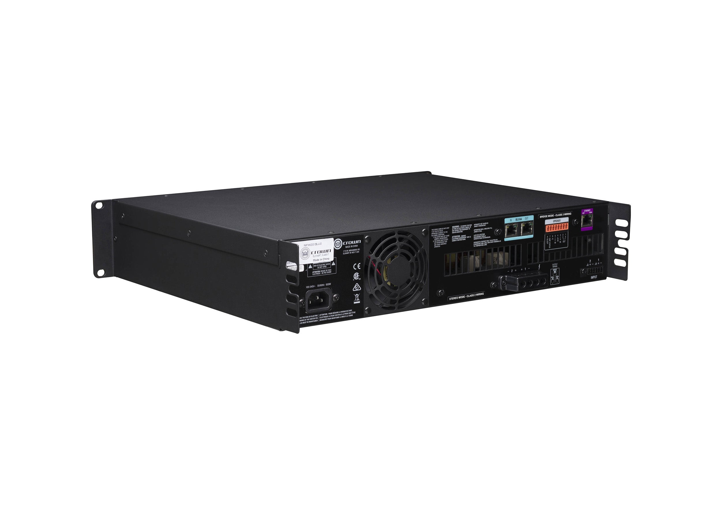 Crown Audio CDI2X1200BL, 2-Channel DriveCore Series Power Amplifier with BLU Link - 1200 W by Crown