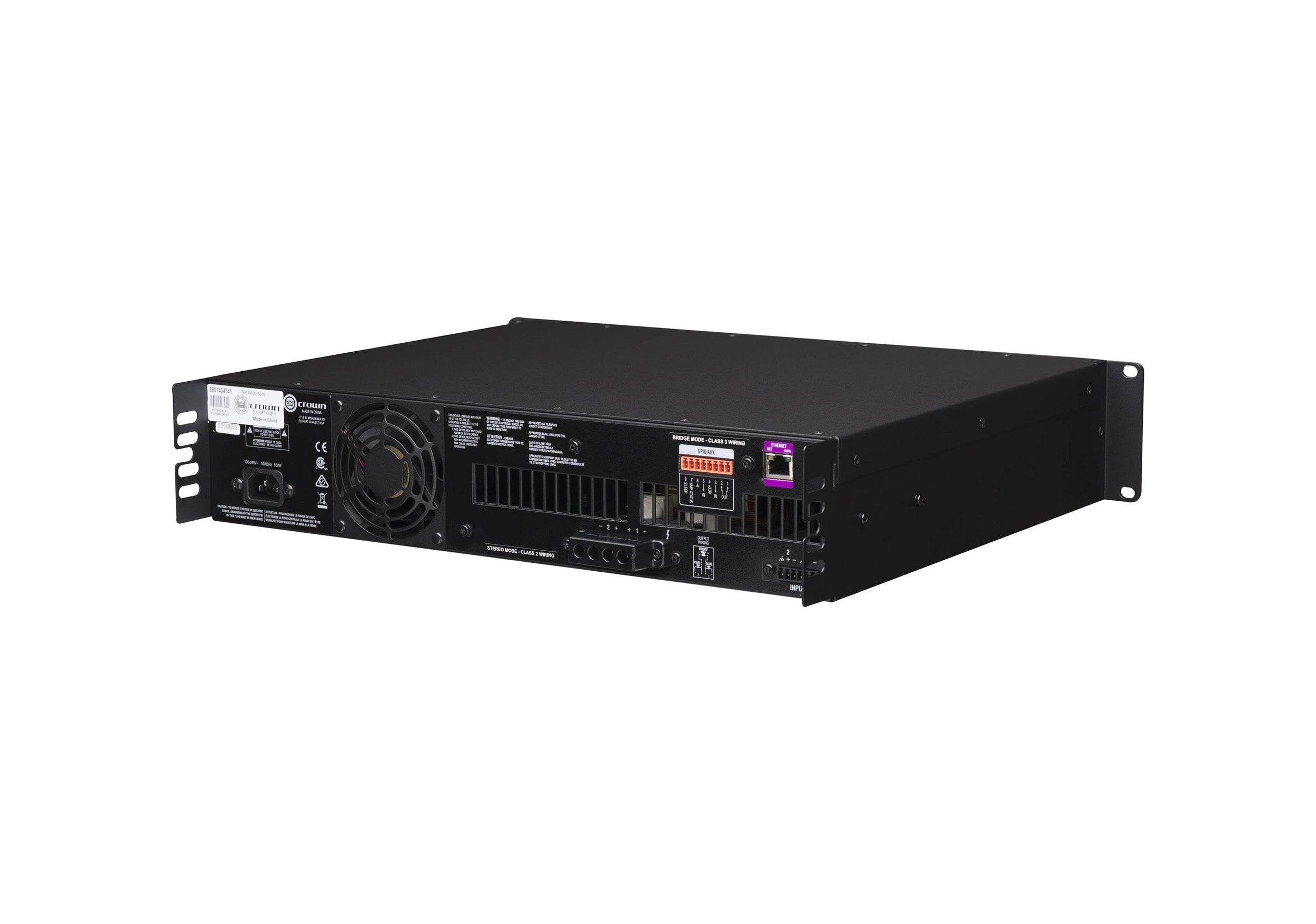 Crown Audio CDI2X1200BL, 2-Channel DriveCore Series Power Amplifier with BLU Link - 1200 W by Crown