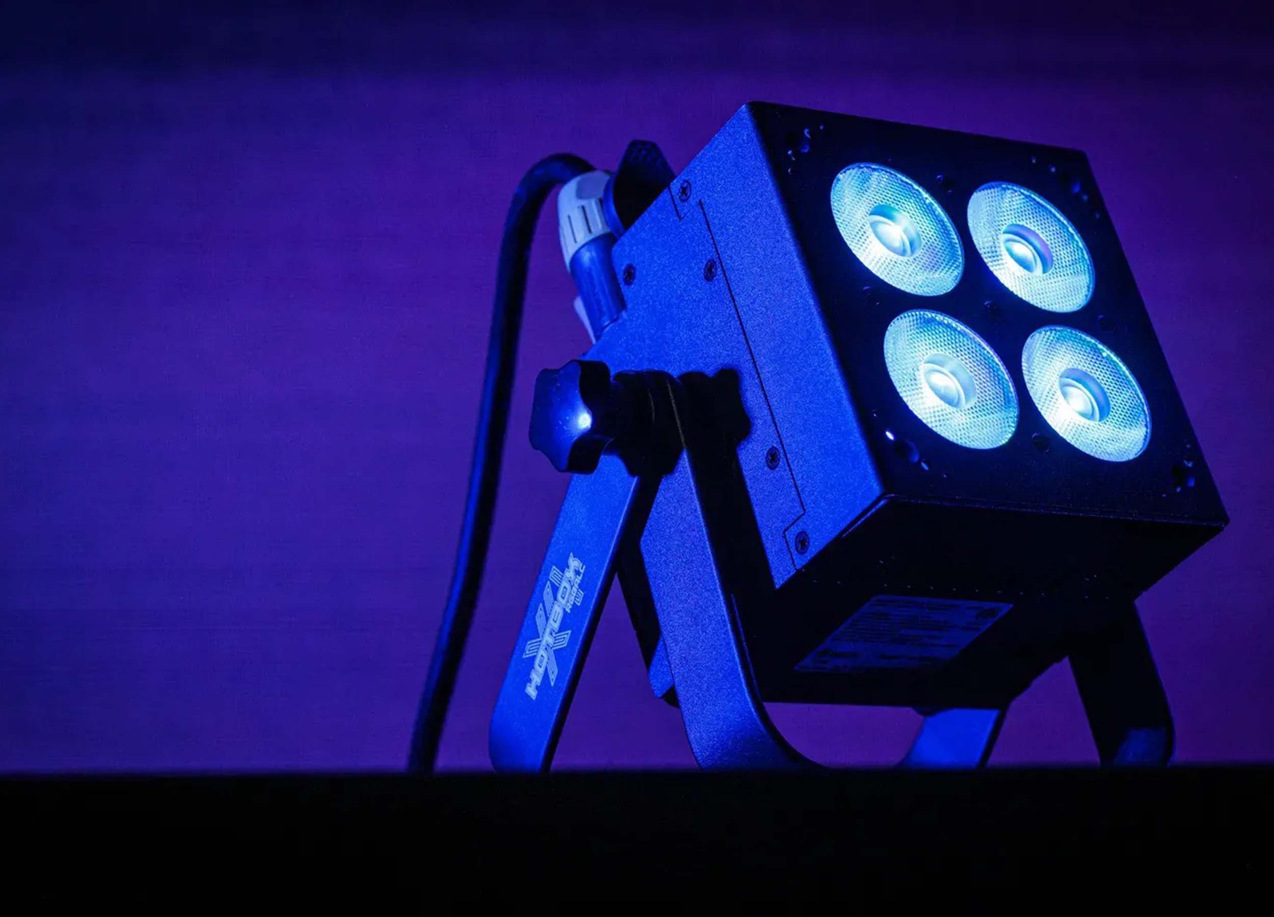 Blizzard HotBox X4 RGBALC Par Light by BLIZZARD LIGHTING