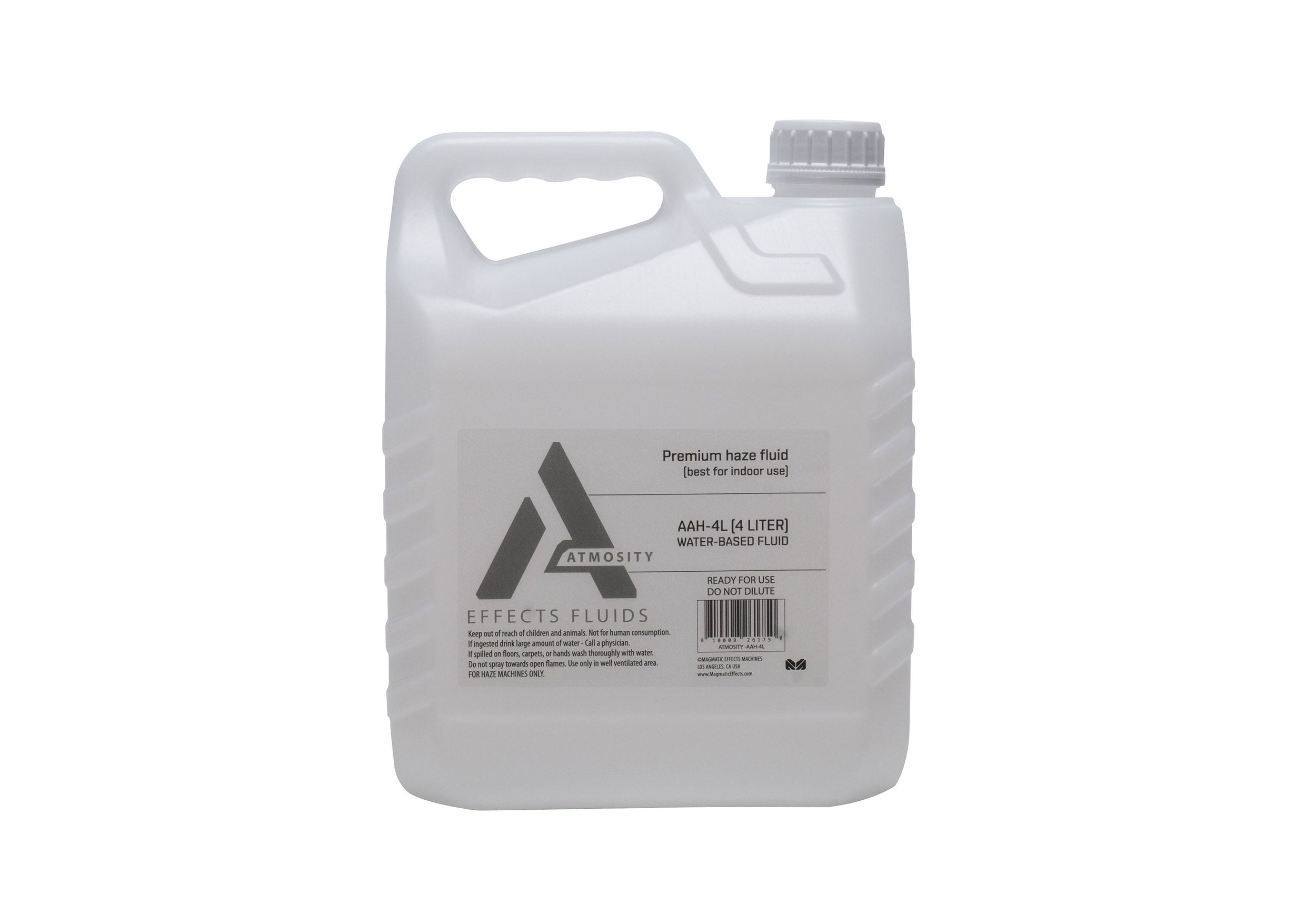Elation AAH-4L, Atmosity Premium Haze Fluid - 4 Liter Water-Based by Elation Professional