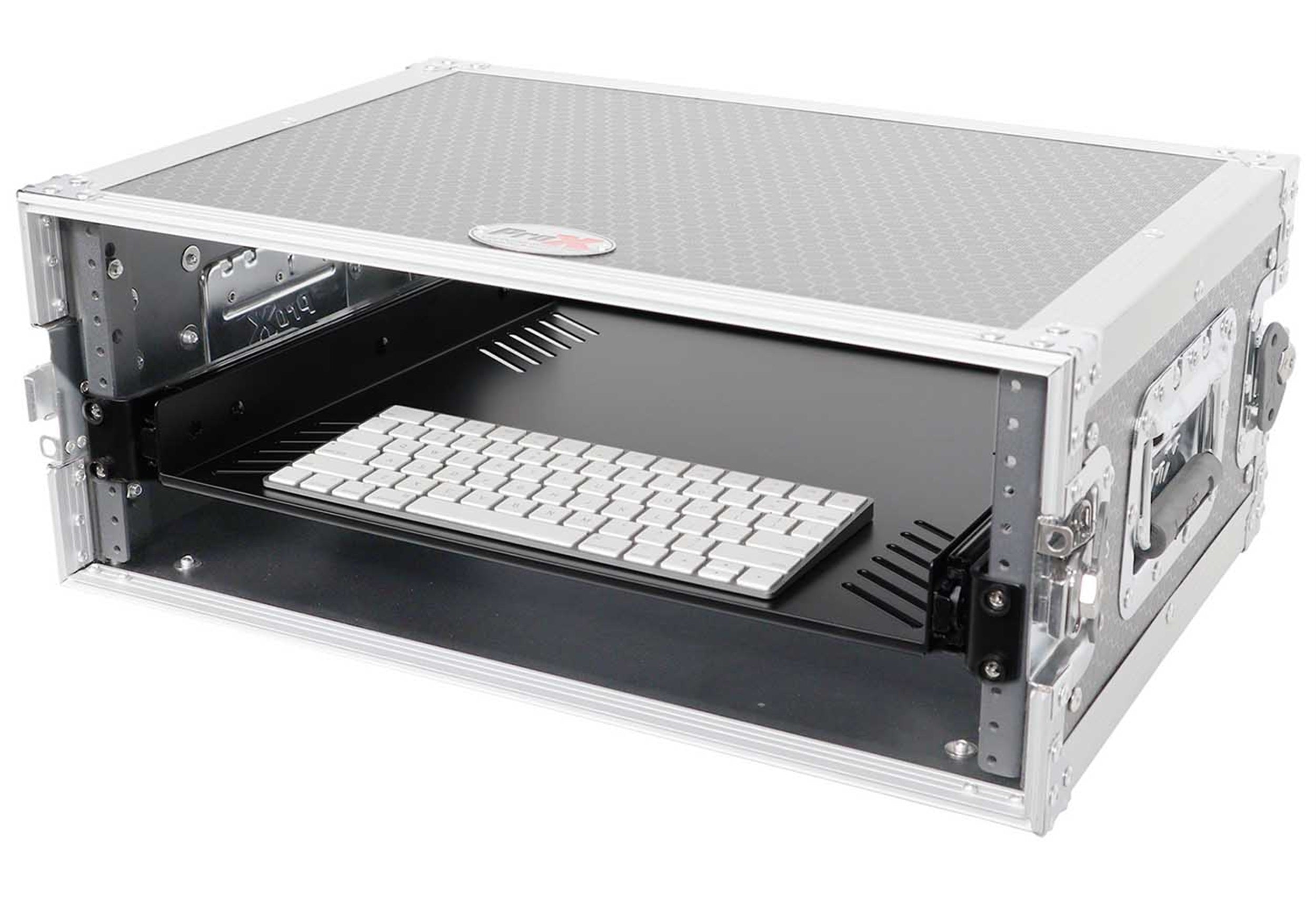 B-Stock: ProX T-1RDTR, 1U Space Sliding Shelf with Bottom Vents by ProX Cases