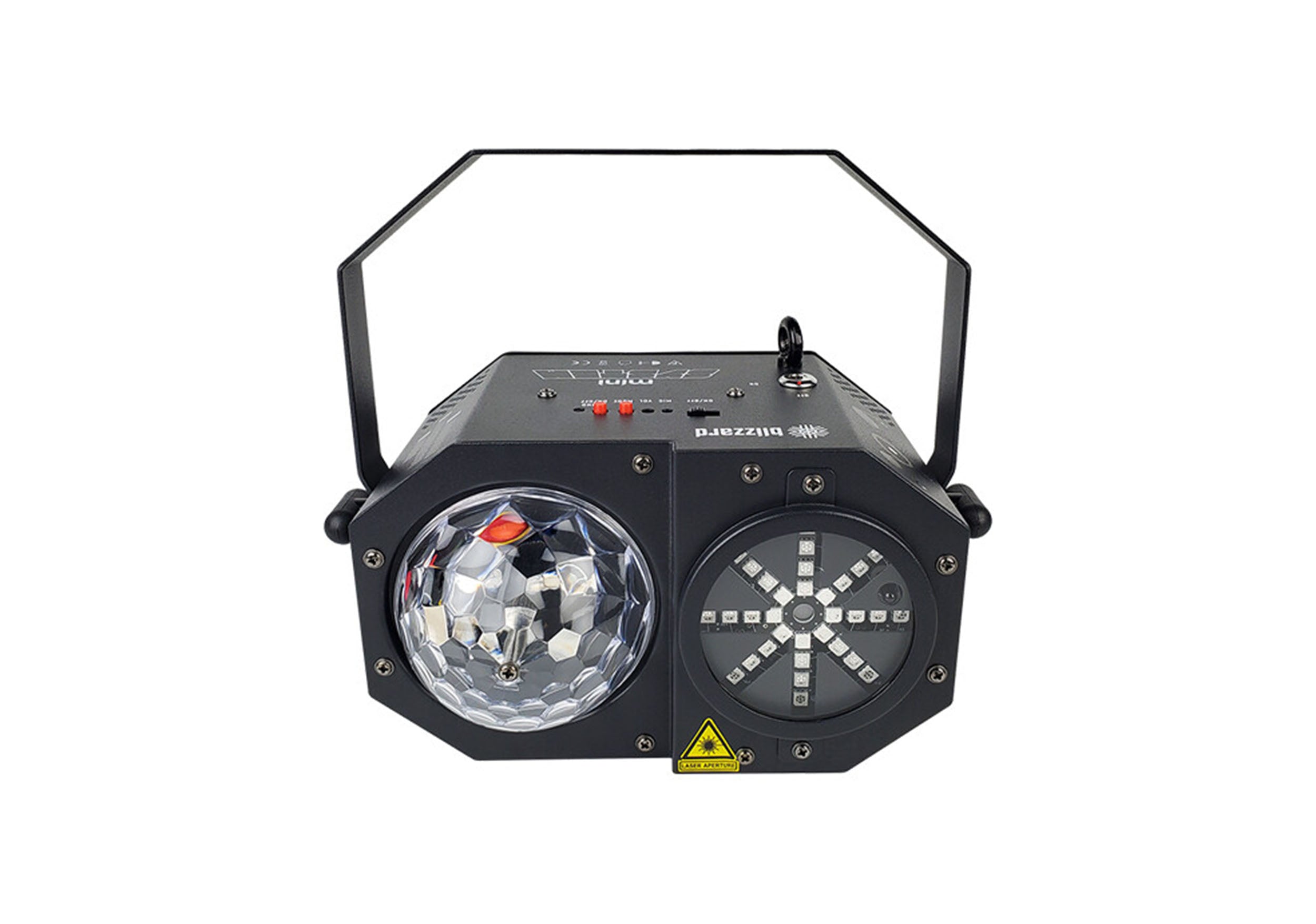 Blizzard Minisystem 4-In-1 RGBW LED Beam and Laser Party Light by BLIZZARD LIGHTING
