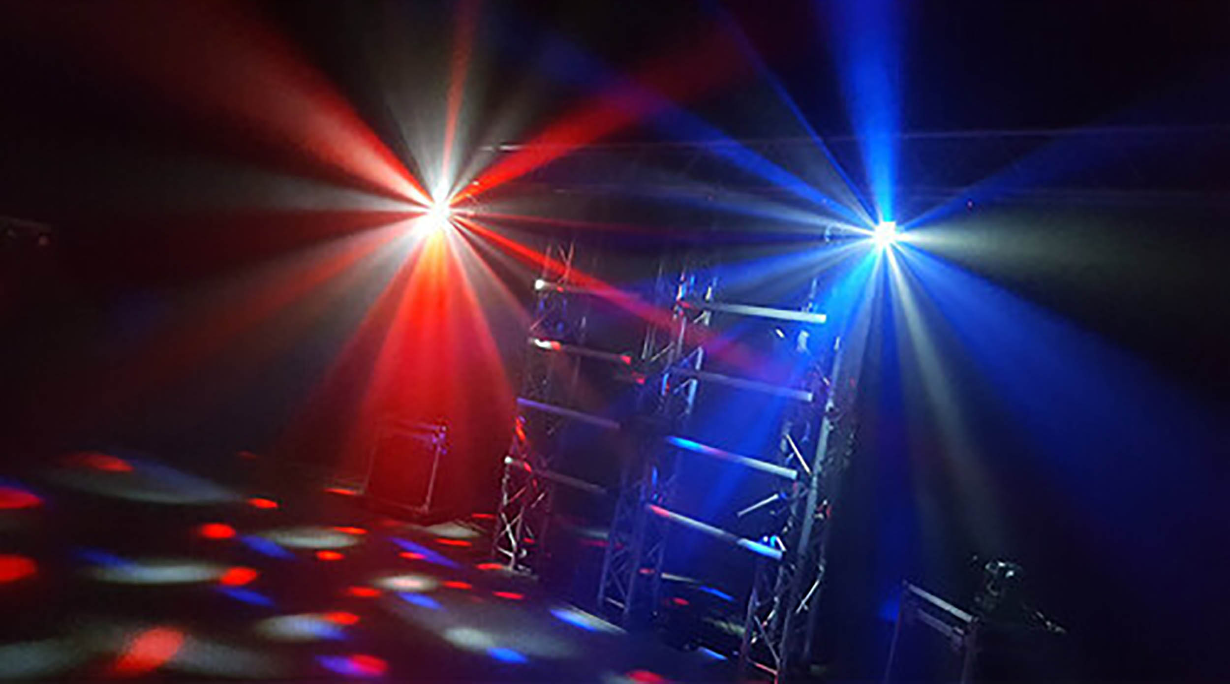 Blizzard Minisystem 4-In-1 RGBW LED Beam and Laser Party Light by BLIZZARD LIGHTING