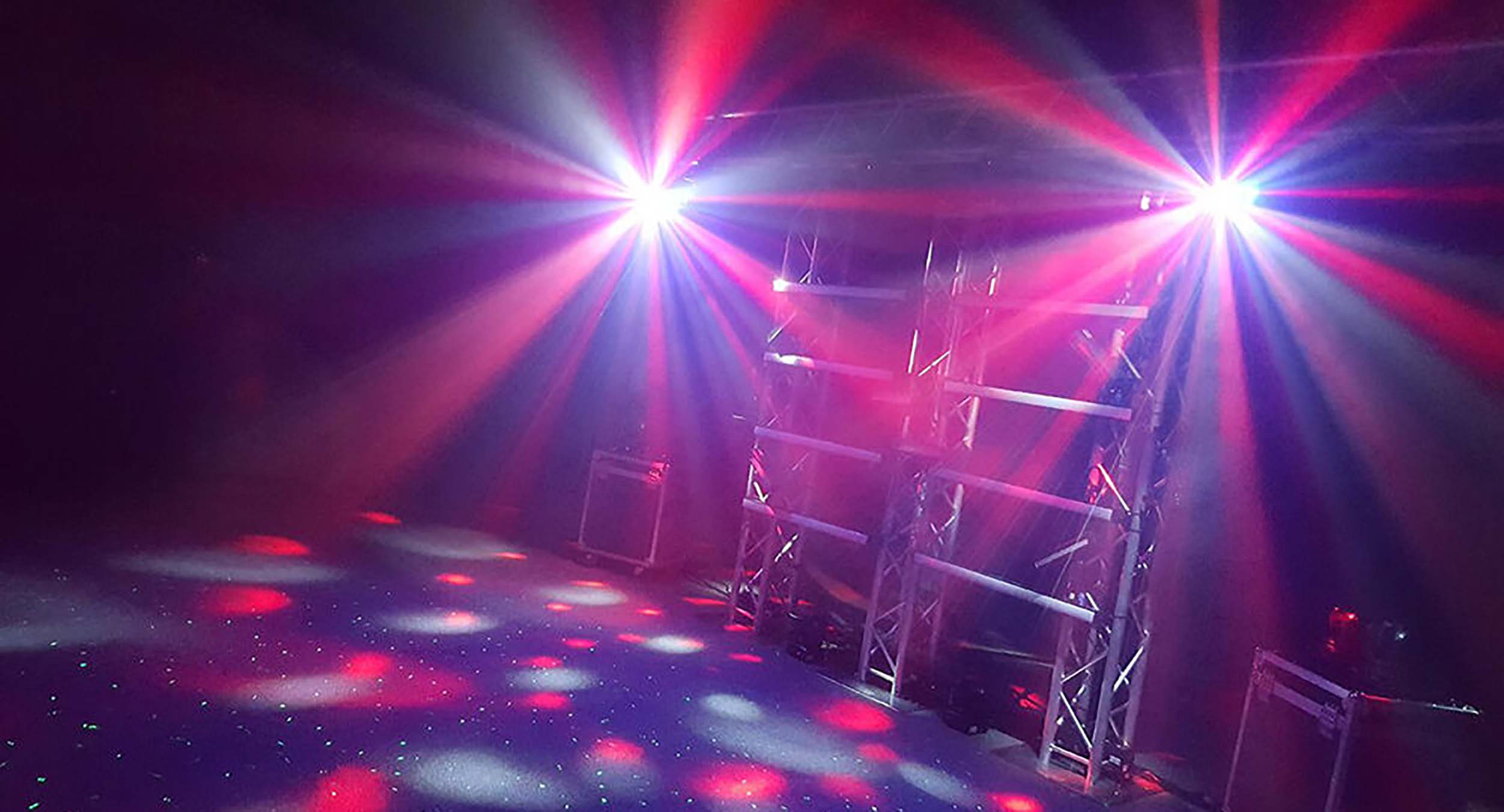 Blizzard Minisystem 4-In-1 RGBW LED Beam and Laser Party Light by BLIZZARD LIGHTING