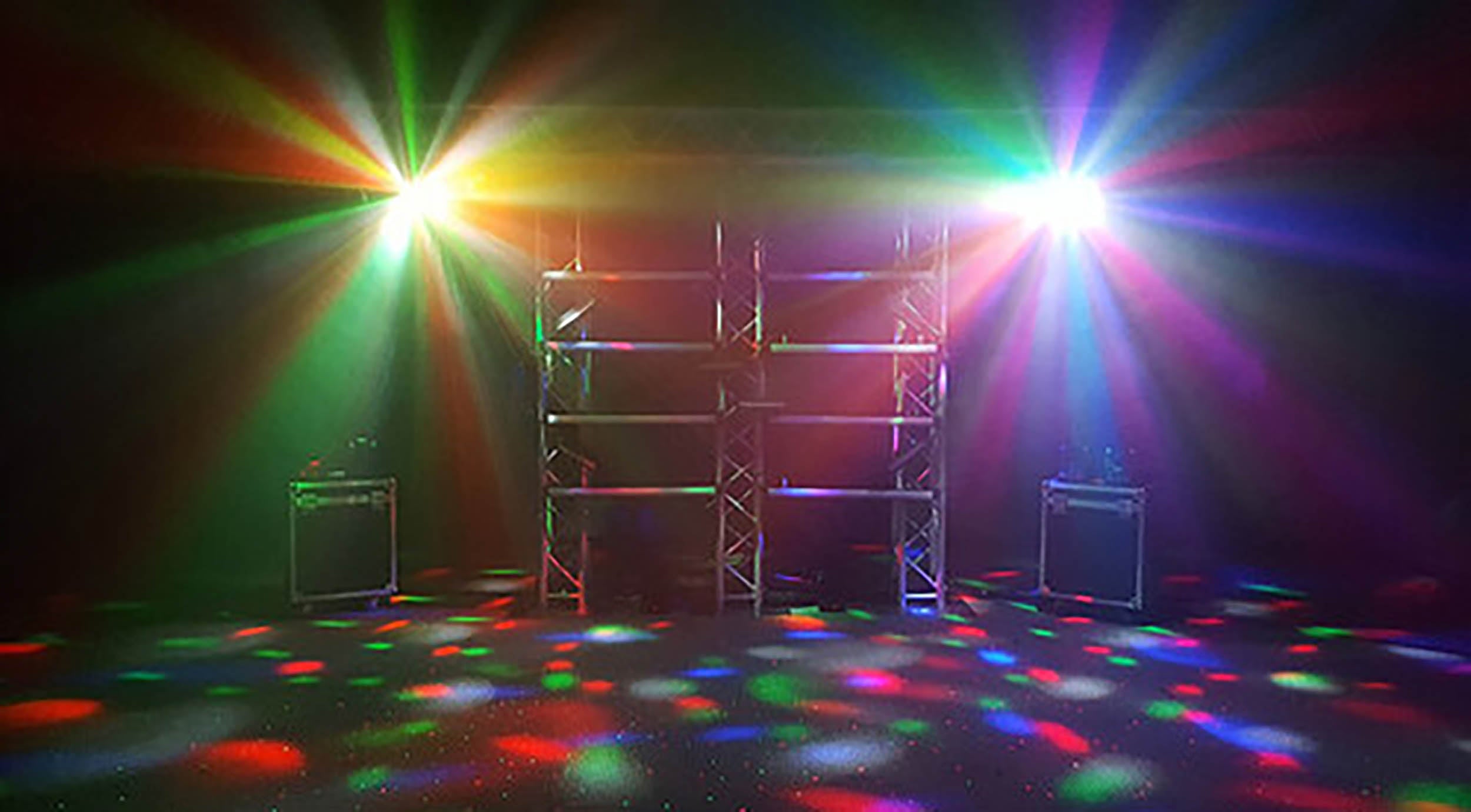 Blizzard Minisystem 4-In-1 RGBW LED Beam and Laser Party Light by BLIZZARD LIGHTING