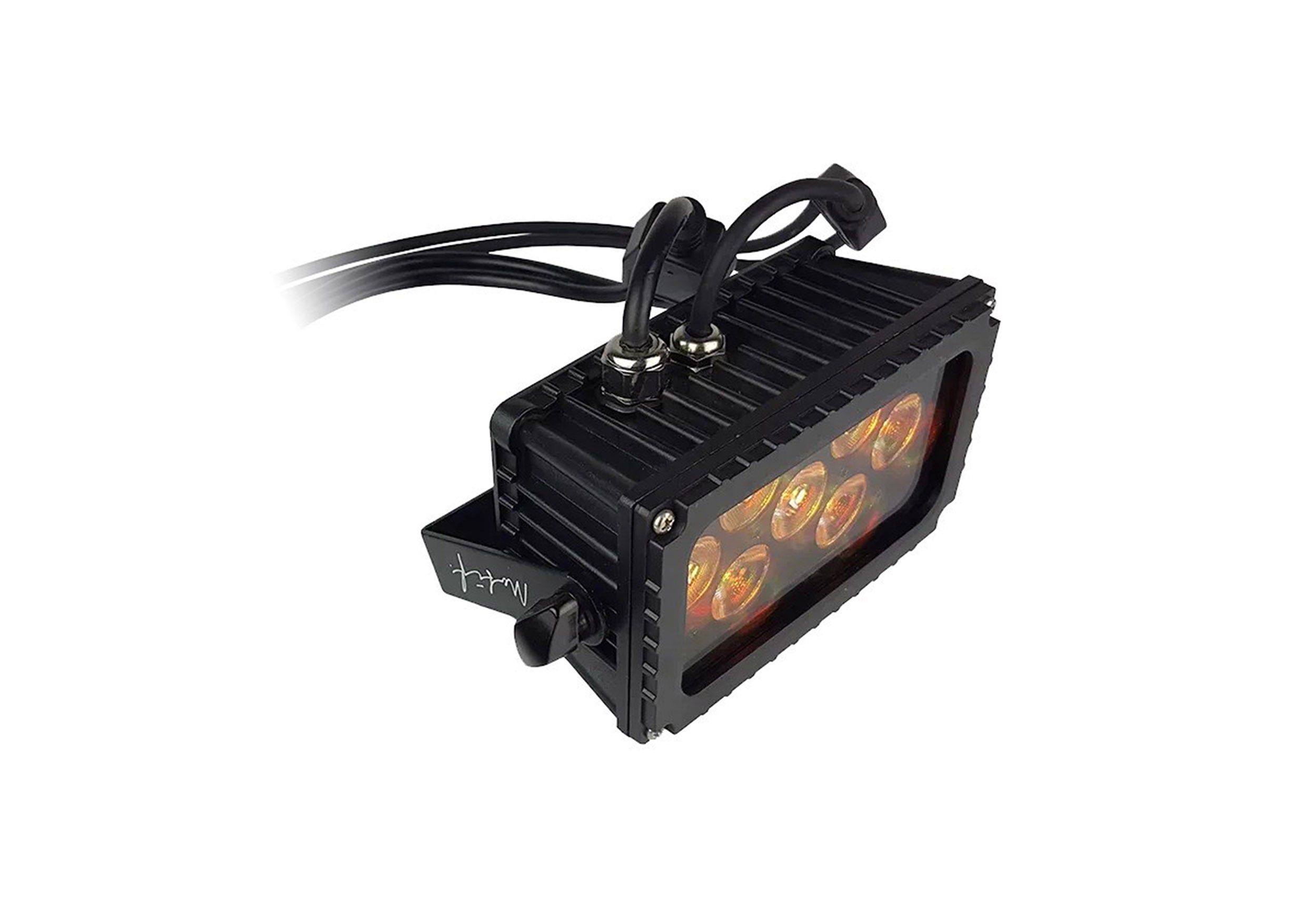 Blizzard Lighting Motif Sketch IP65 Outdoor Tri-Color LED Wash Fixture - Black by BLIZZARD LIGHTING