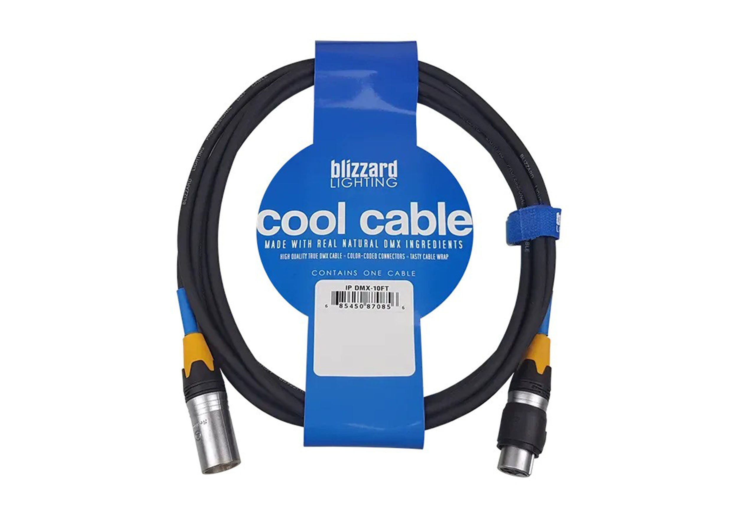 Blizzard DMX-IP-5Q, IP65 Rated 3-Pin DMX Cable Male to Female - 5 Ft by BLIZZARD LIGHTING