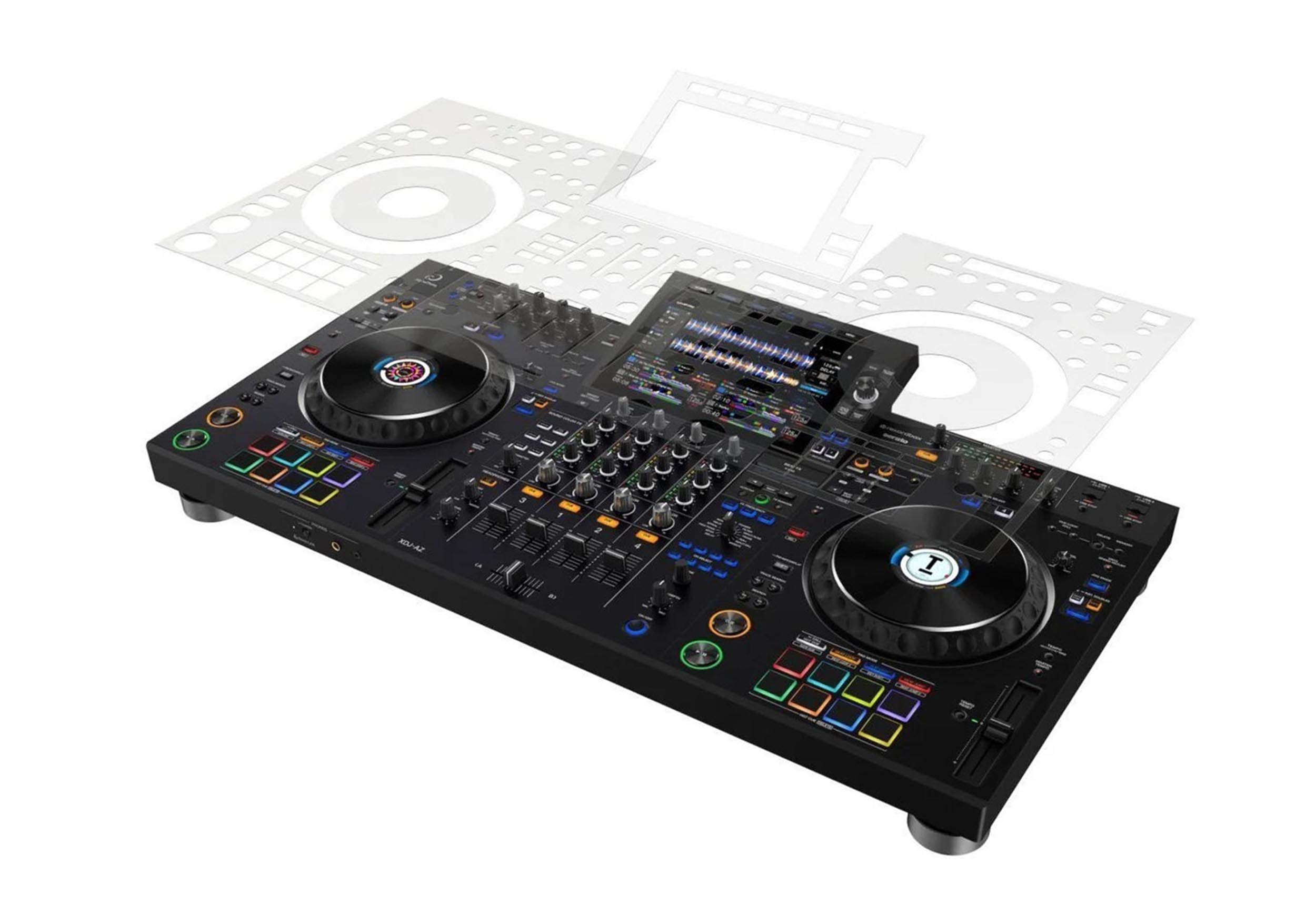 DJ Skin Protective Overlay for Alpha Theta XDJ-AZ by DJ SKin