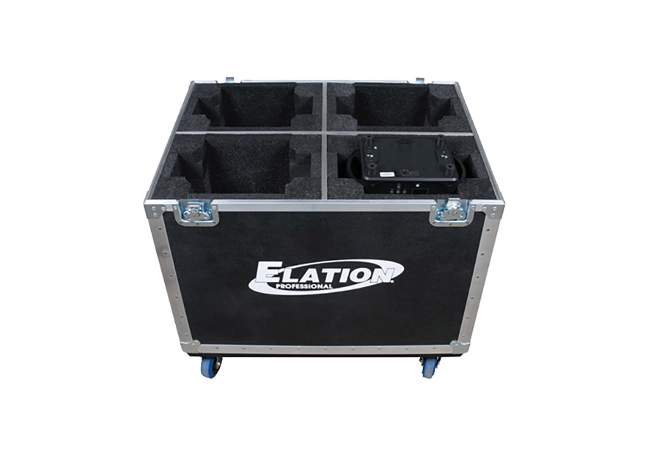 Elation DRC120FUZE Quad Road Case for Fuze Wash Z120 Moving Heads by Elation