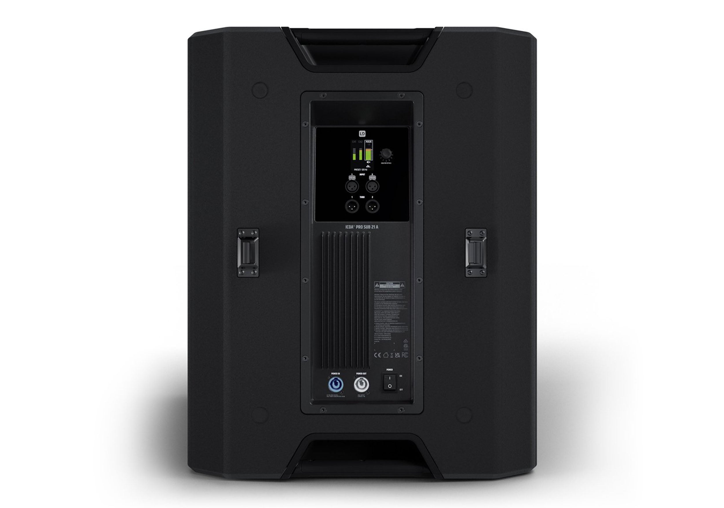 LD Systems ICOA PRO SUB 21 A, Powered Bass Reflex PA Subwoofer with App Control - 21 Inch by LD Systems