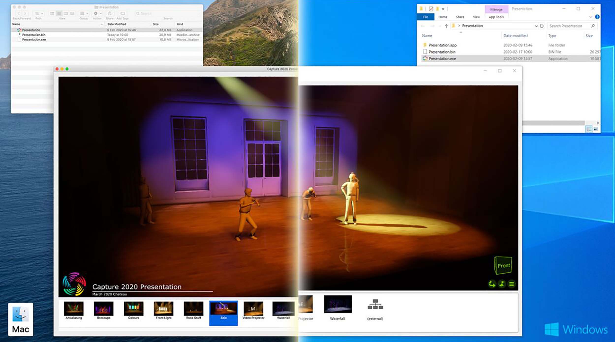 Elation CAP873, Capture Quartet Visualization Software by Elation