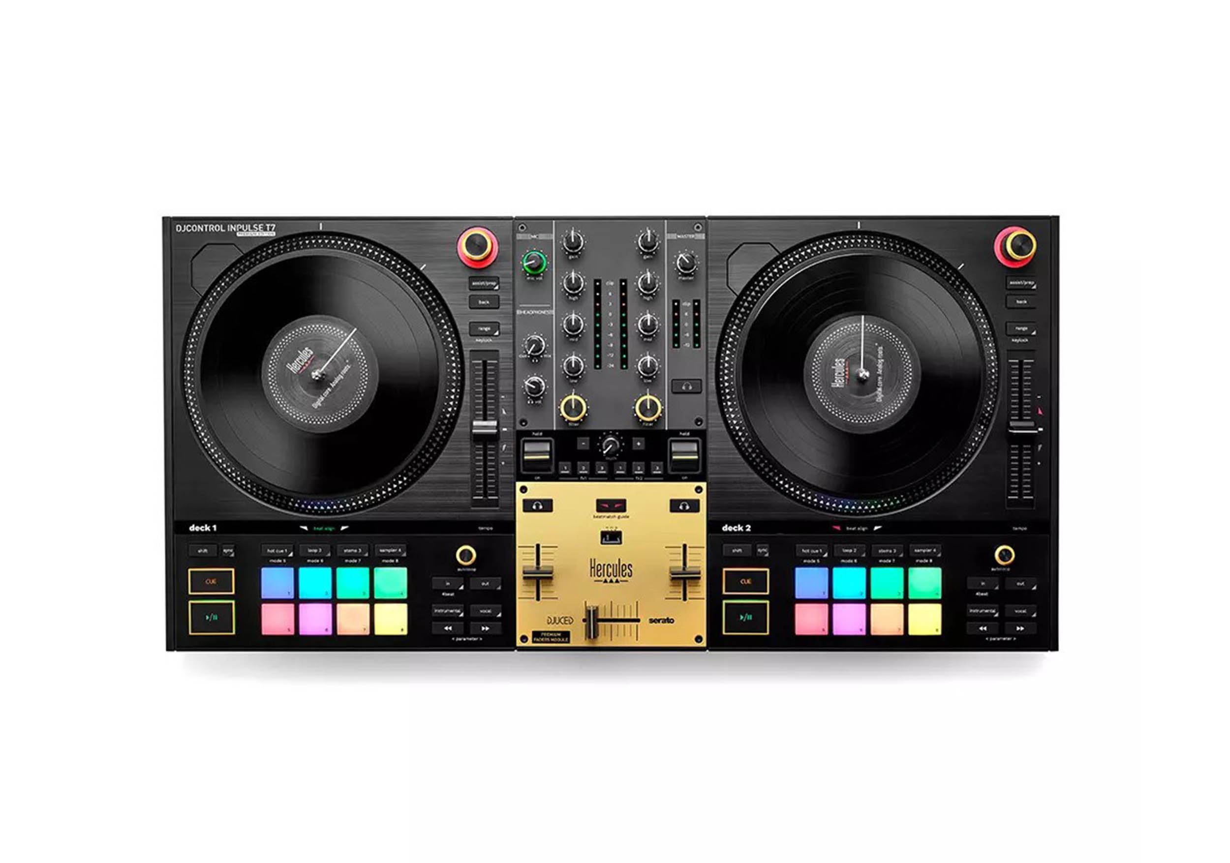 Hercules AMS-DJC-INPULSET7PREMIUM DJ Control Inpulse T7 Premium Edition by Hercules