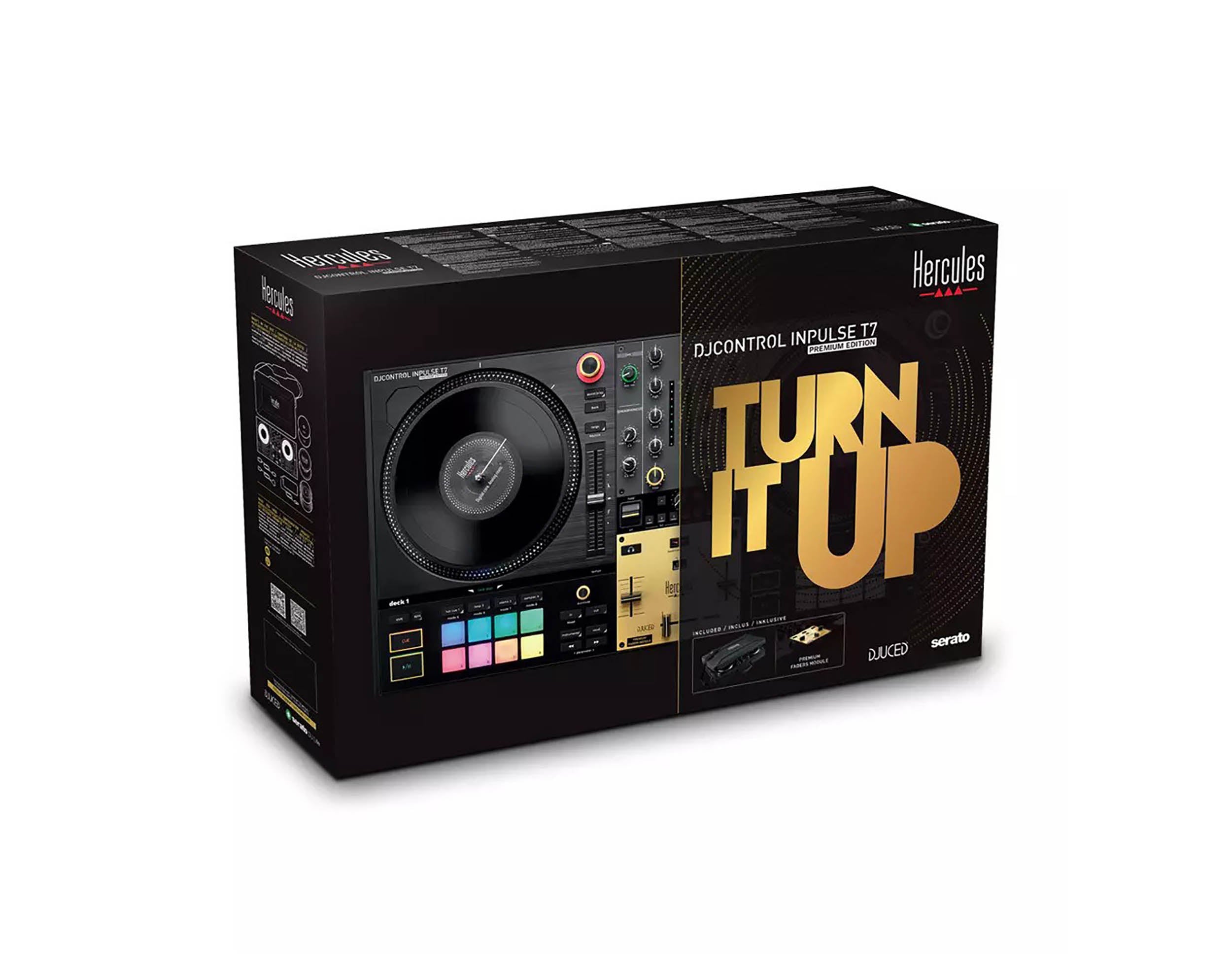 Hercules AMS-DJC-INPULSET7PREMIUM DJ Control Inpulse T7 Premium Edition by Hercules